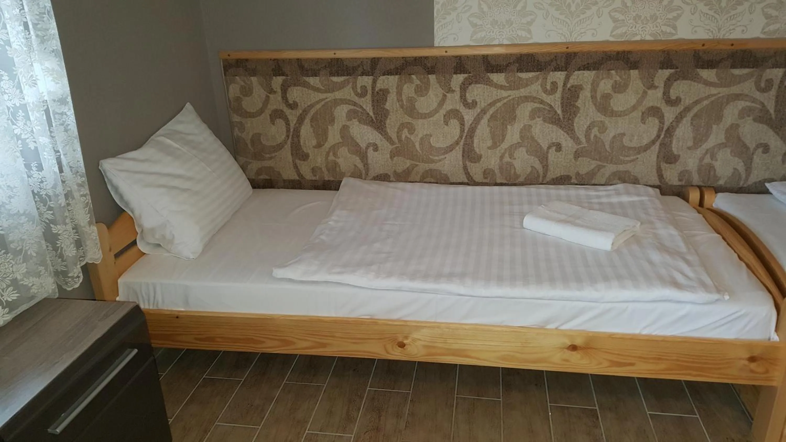 Bed in Kitti Panzió