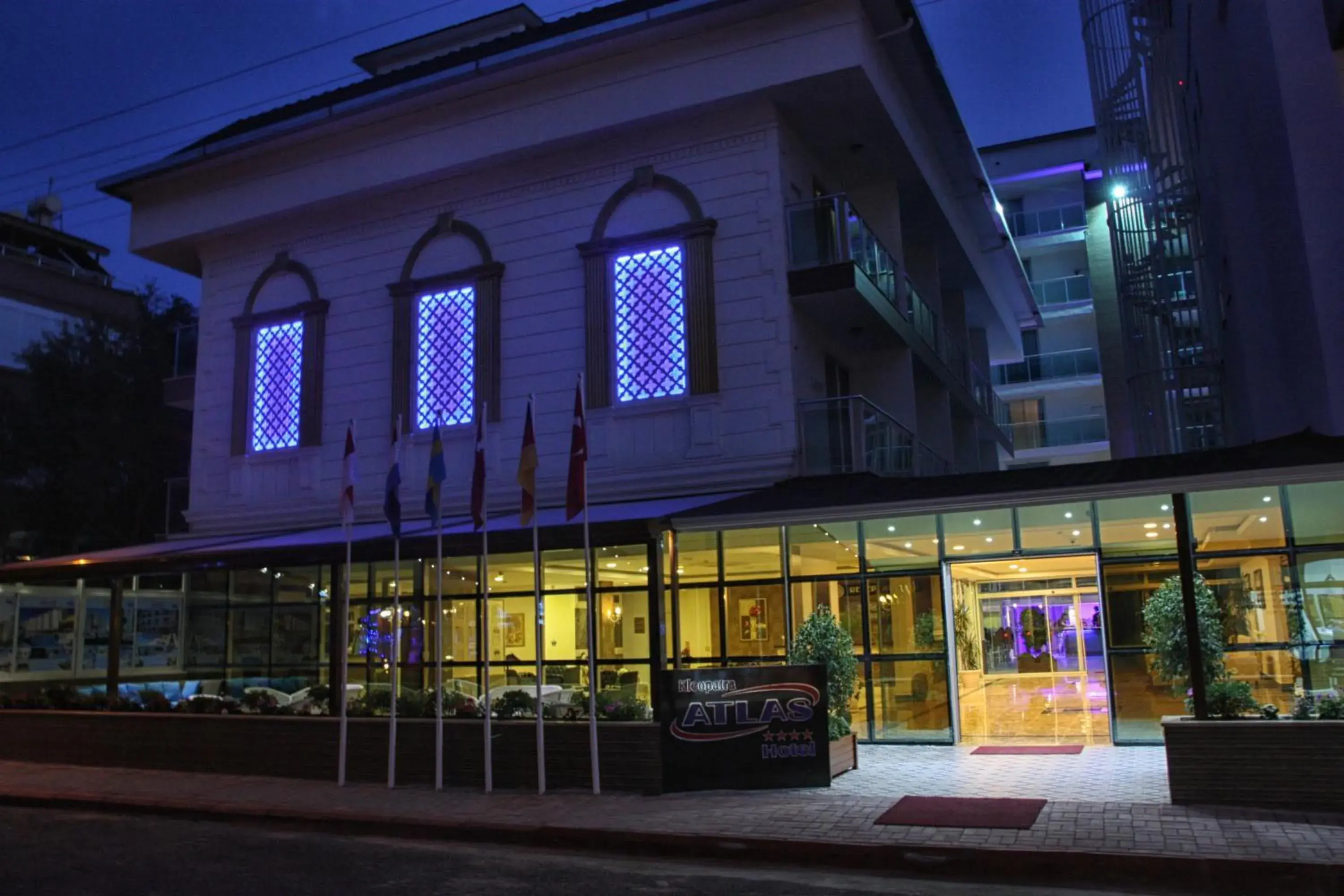 Facade/entrance in Kleopatra Atlas Hotel - Adults Only Facade/entrance in Kleopatra Atlas Hotel - Adults Only