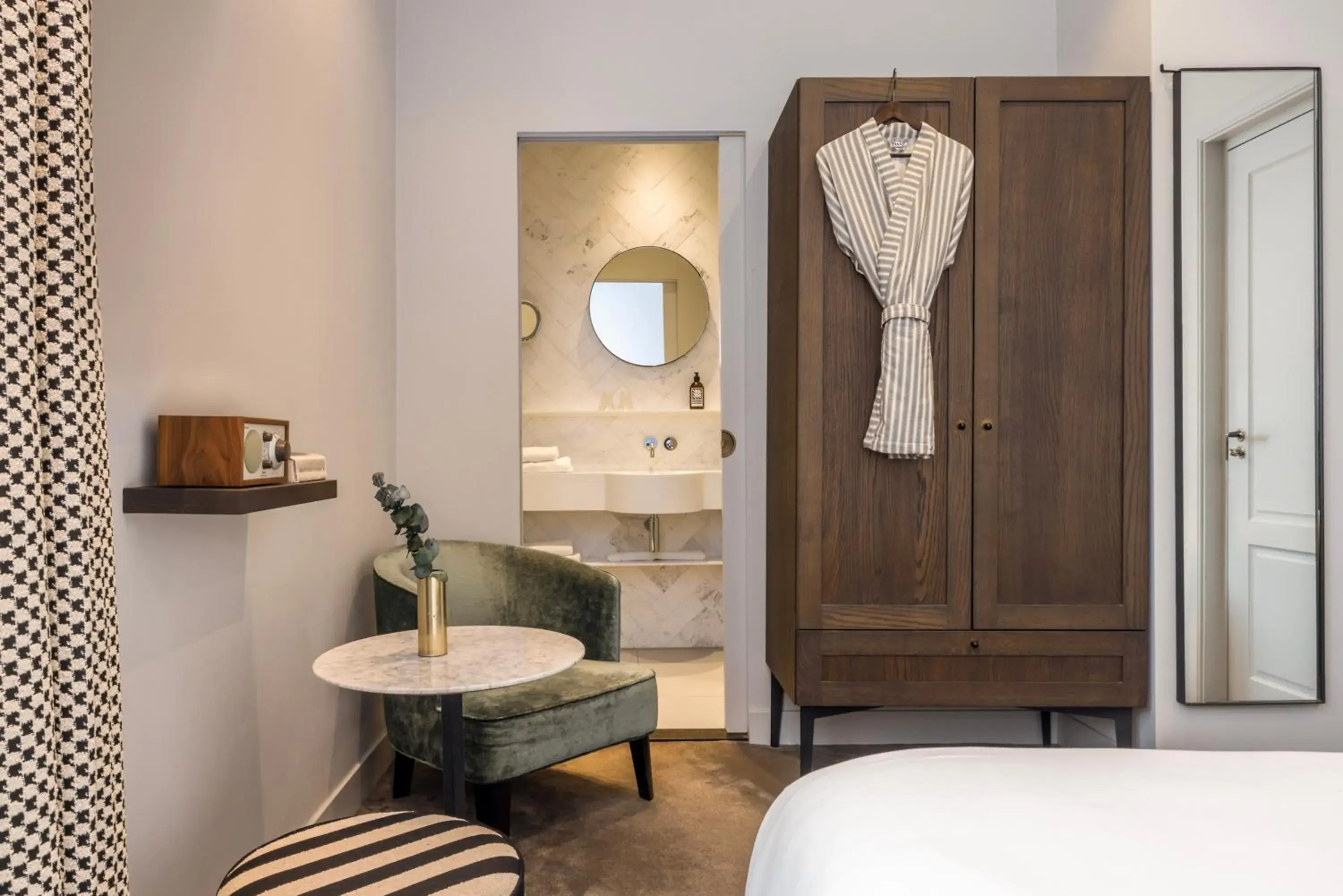 Bedroom, Bed in Maison ELLE Amsterdam Bedroom, Bed in Maison ELLE Amsterdam