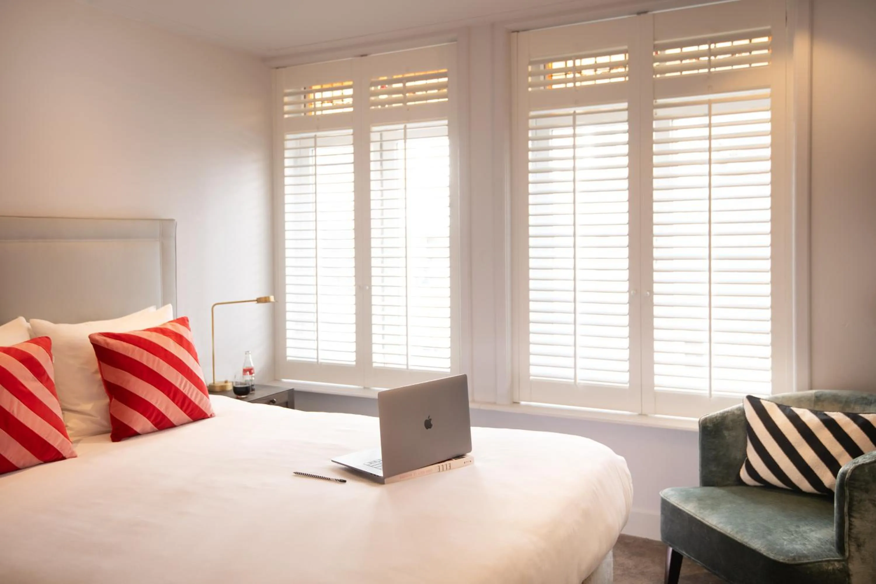 Bed in Maison ELLE Amsterdam