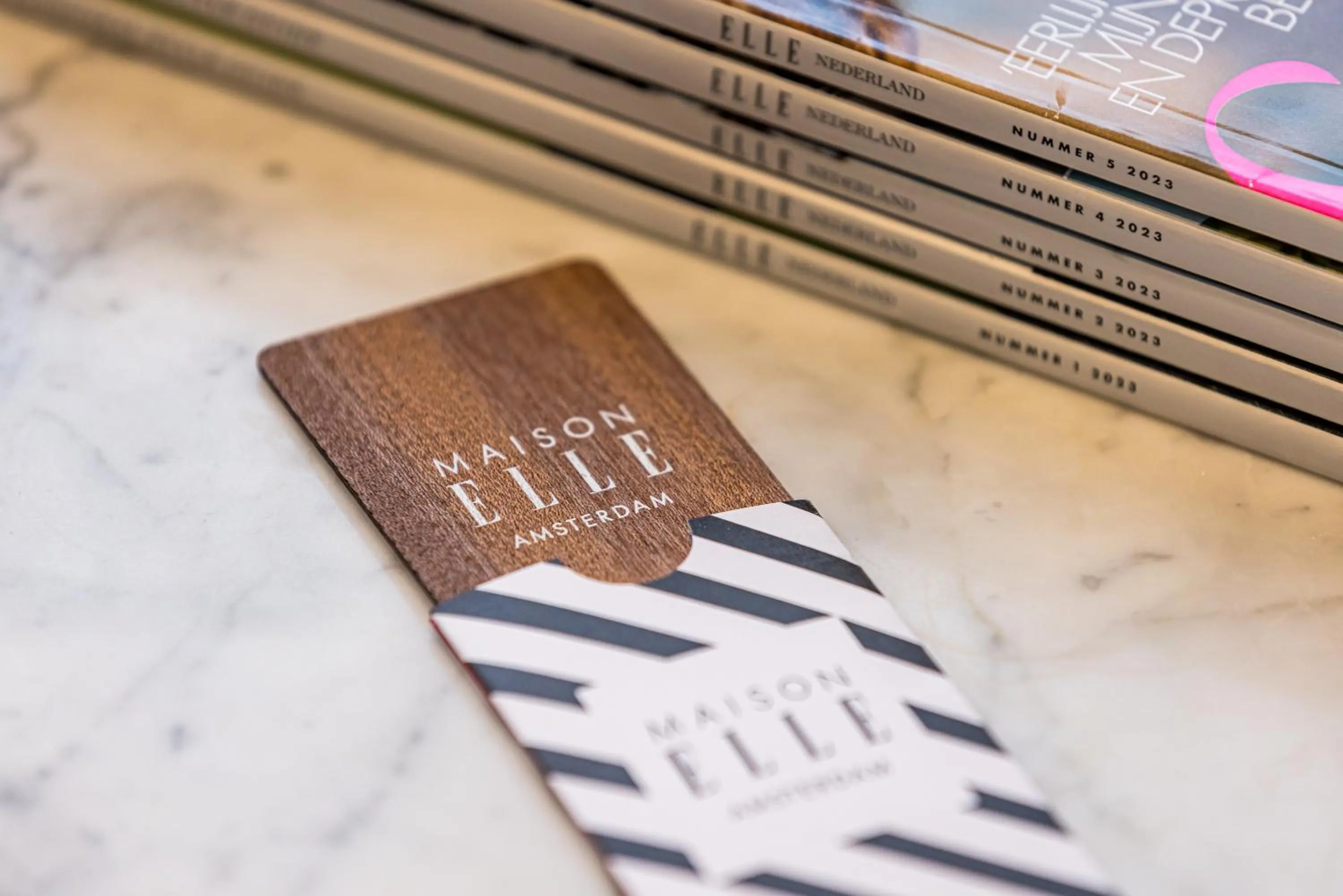 Decorative detail in Maison ELLE Amsterdam