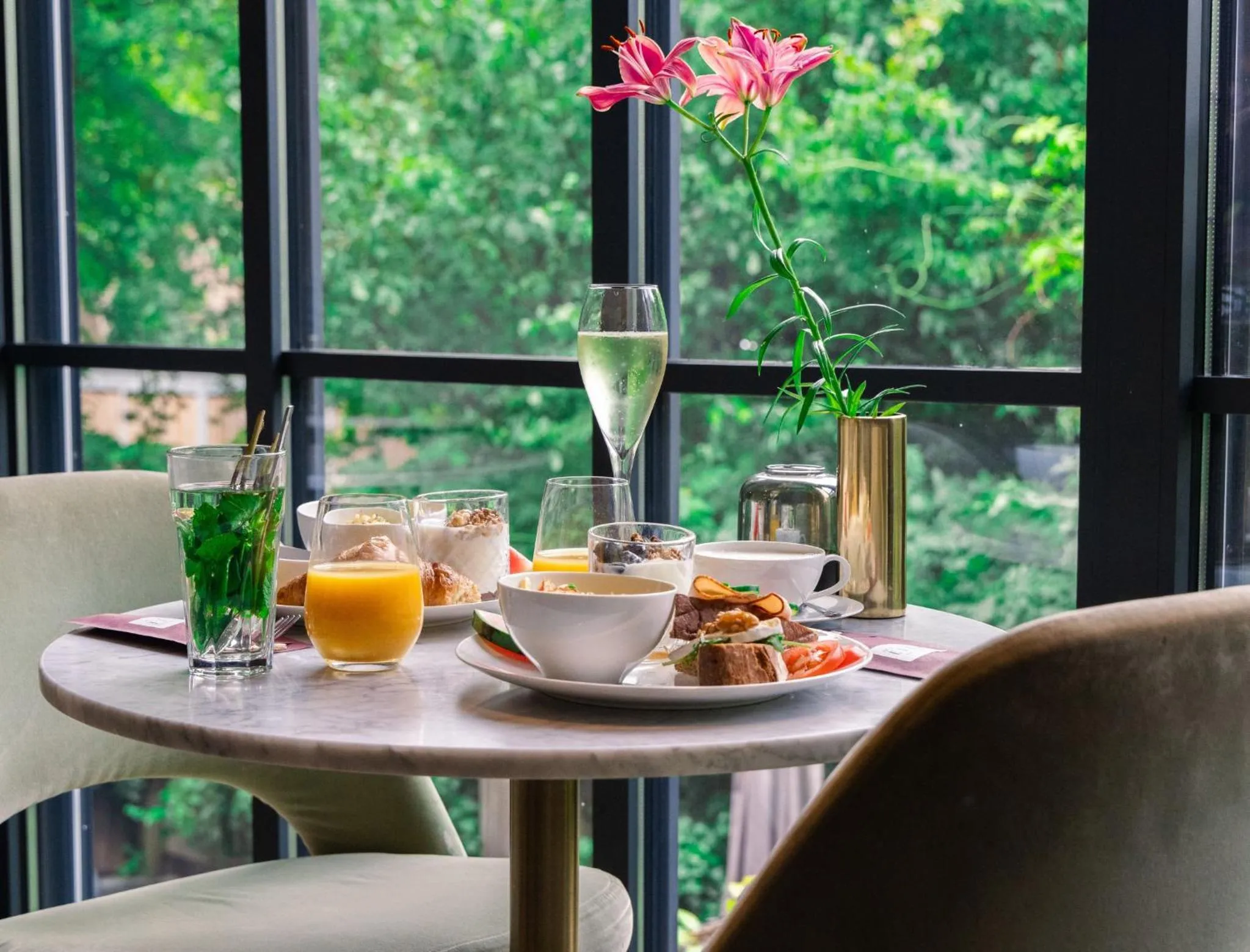 Breakfast in Maison ELLE Amsterdam