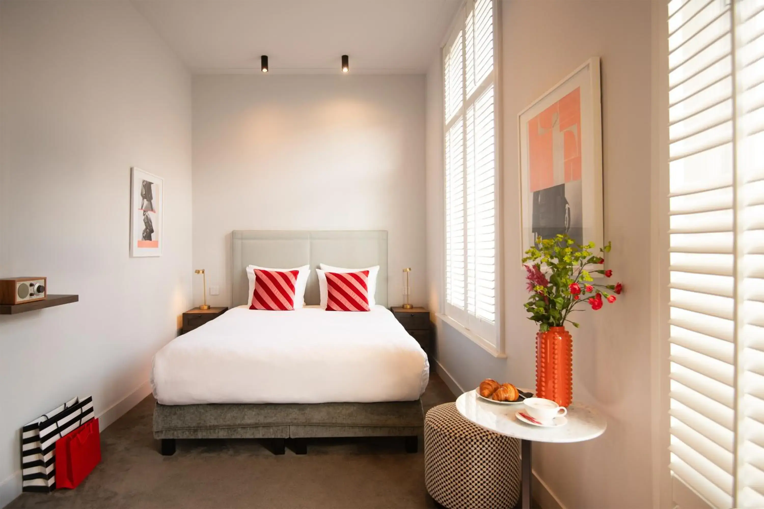 Bedroom, Bed in Maison ELLE Amsterdam Bedroom, Bed in Maison ELLE Amsterdam