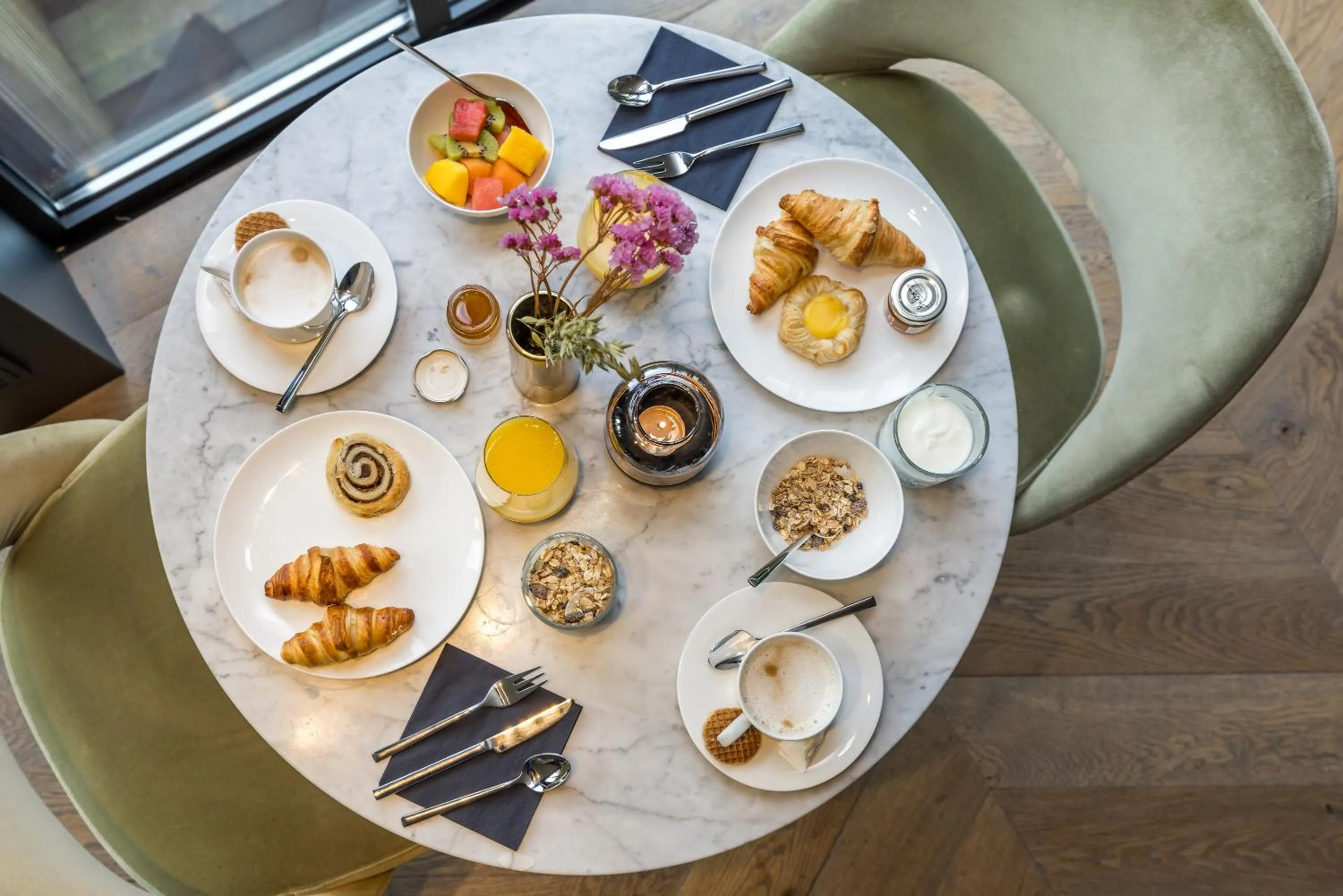 Breakfast in Maison ELLE Amsterdam