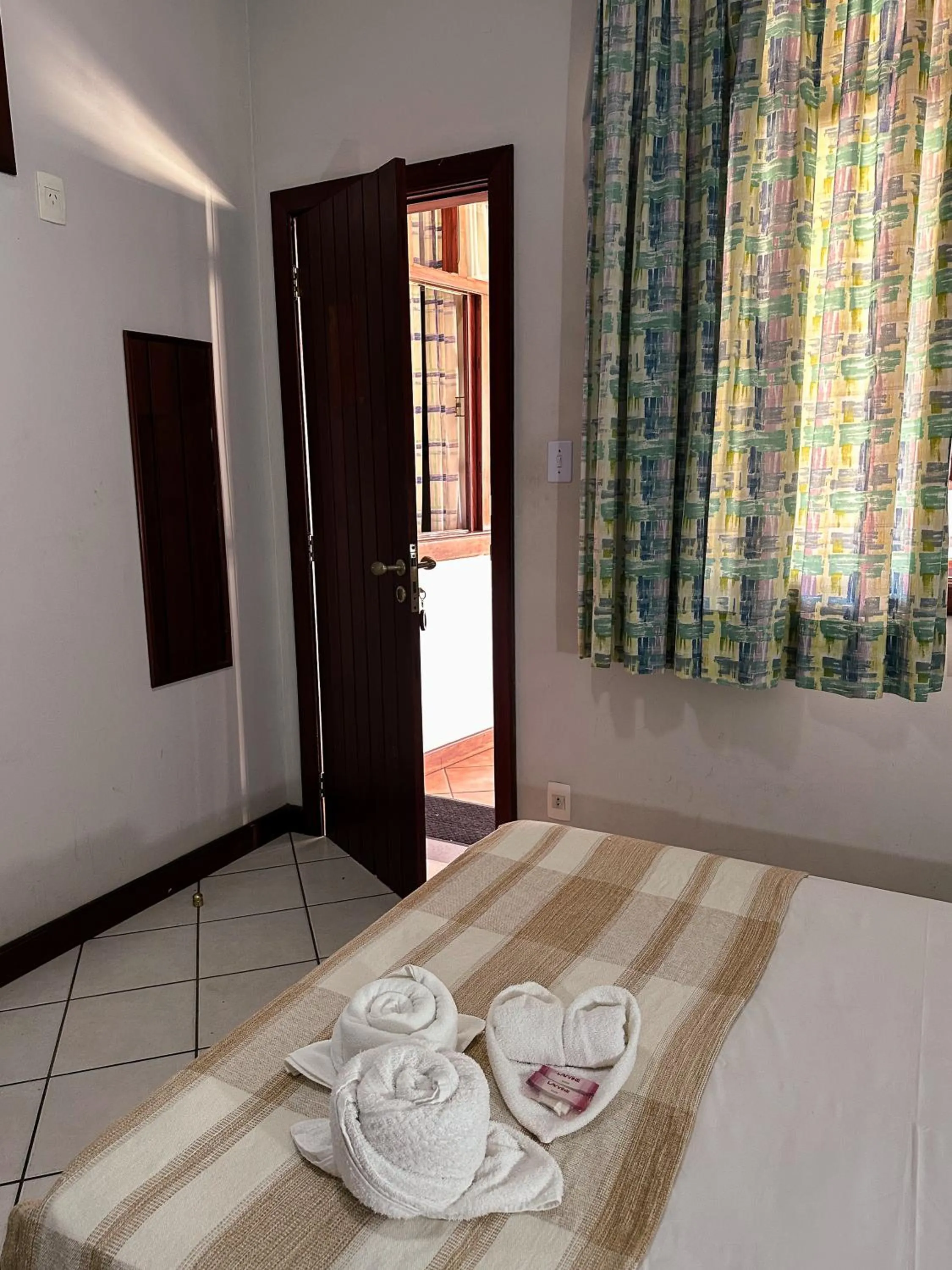 Bed in Pousada Paraíso Ilha Grande