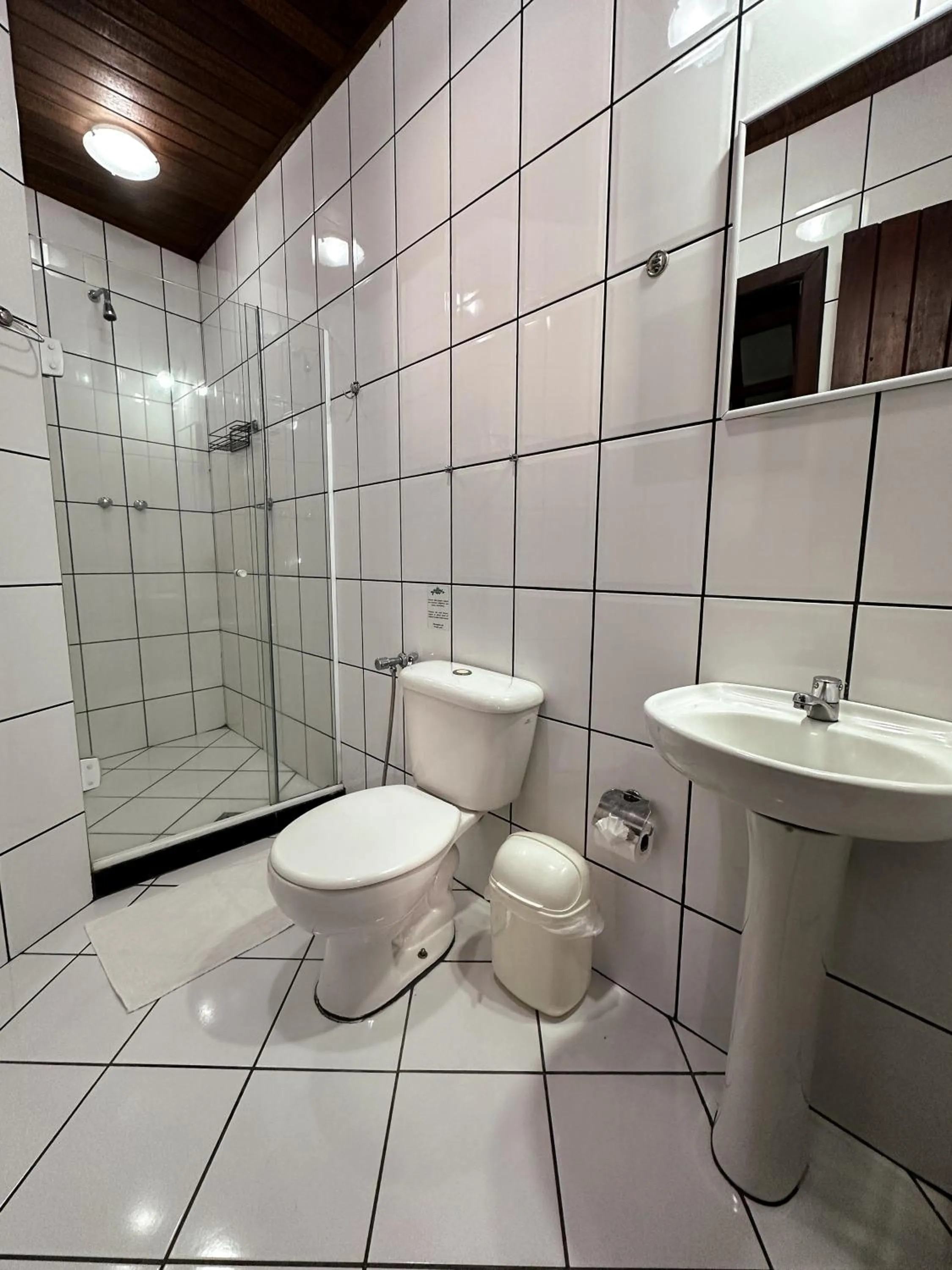 Bathroom in Pousada Paraíso Ilha Grande