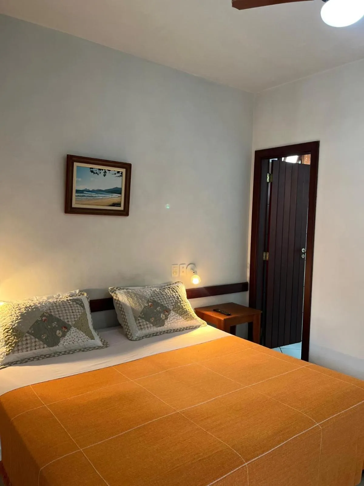 Bed in Pousada Paraíso Ilha Grande