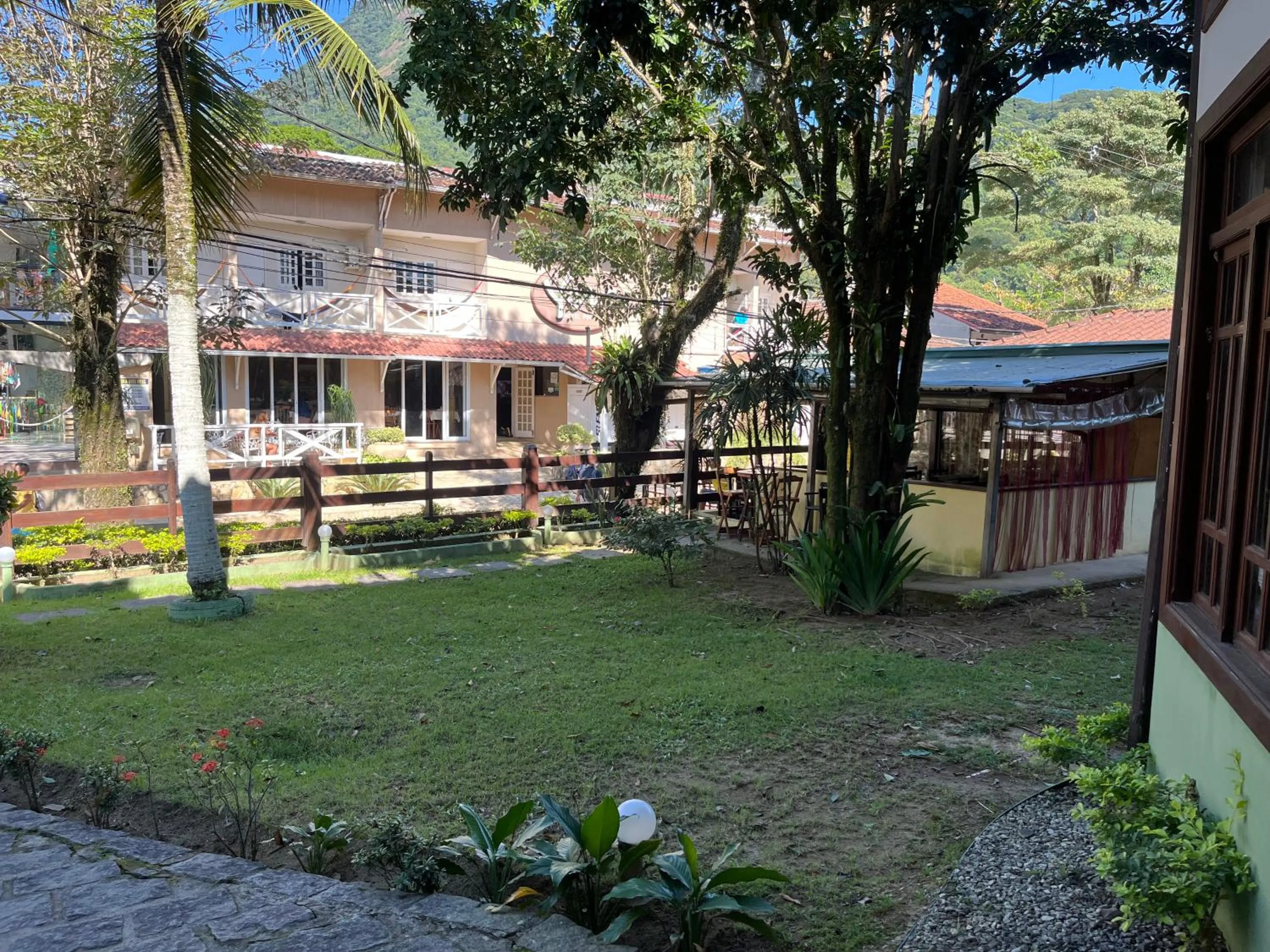 Garden in Pousada Paraíso Ilha Grande