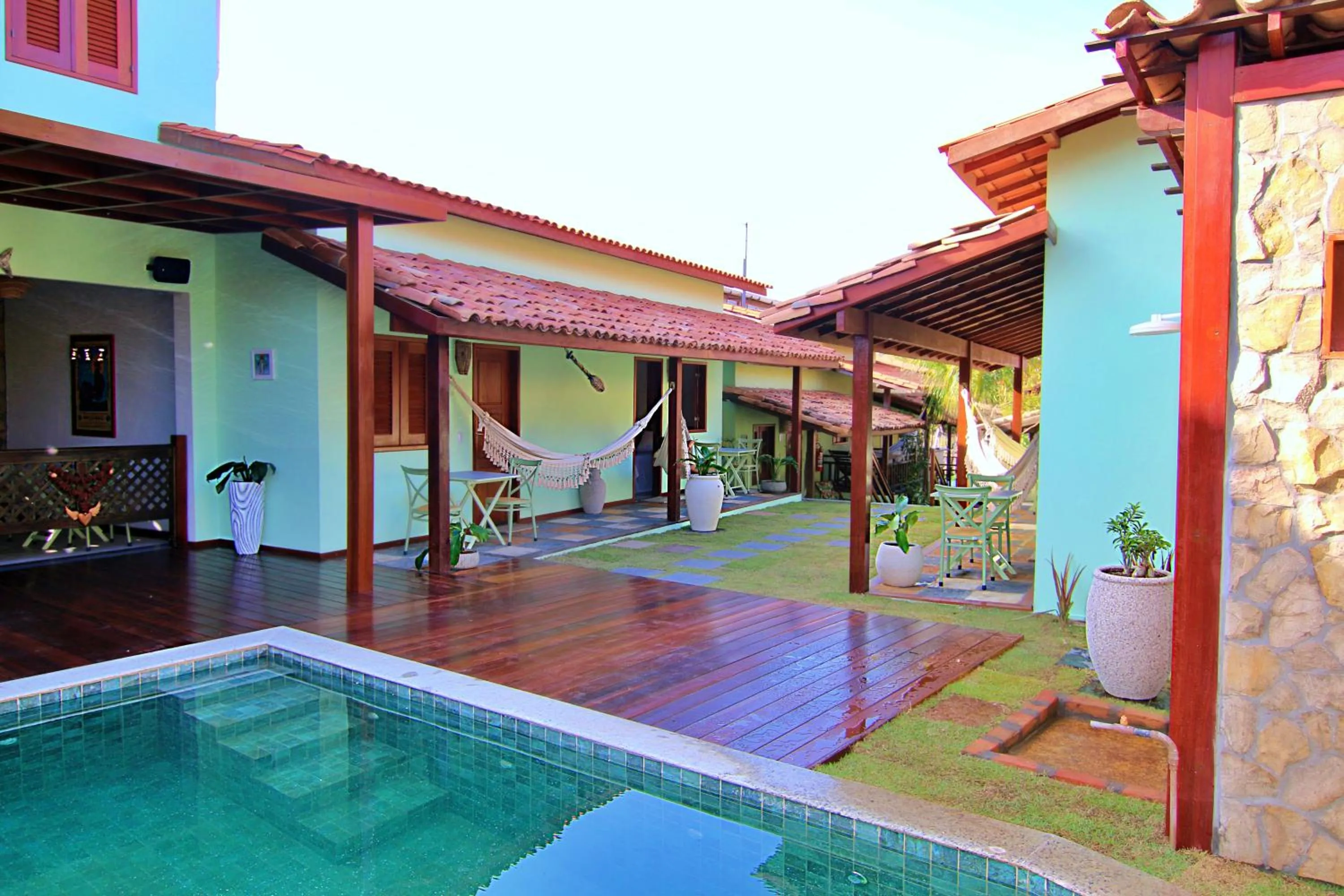 Pool view in Pousada Jurará e Vila Jurará