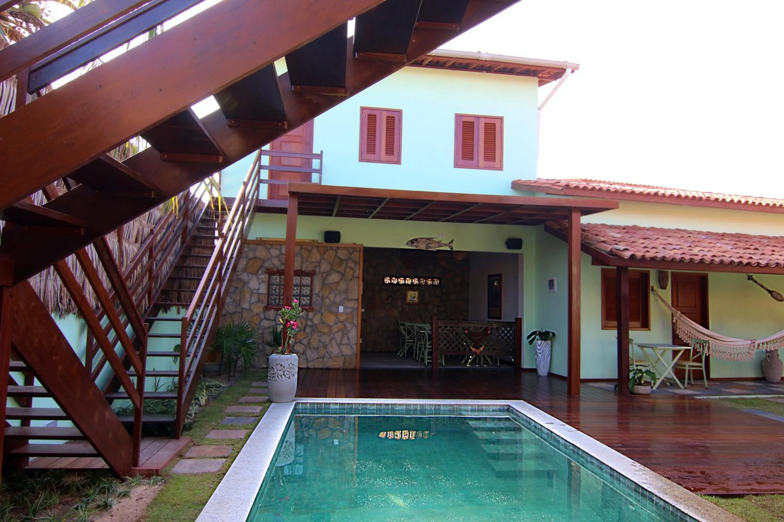 Swimming pool in Pousada Jurará e Vila Jurará