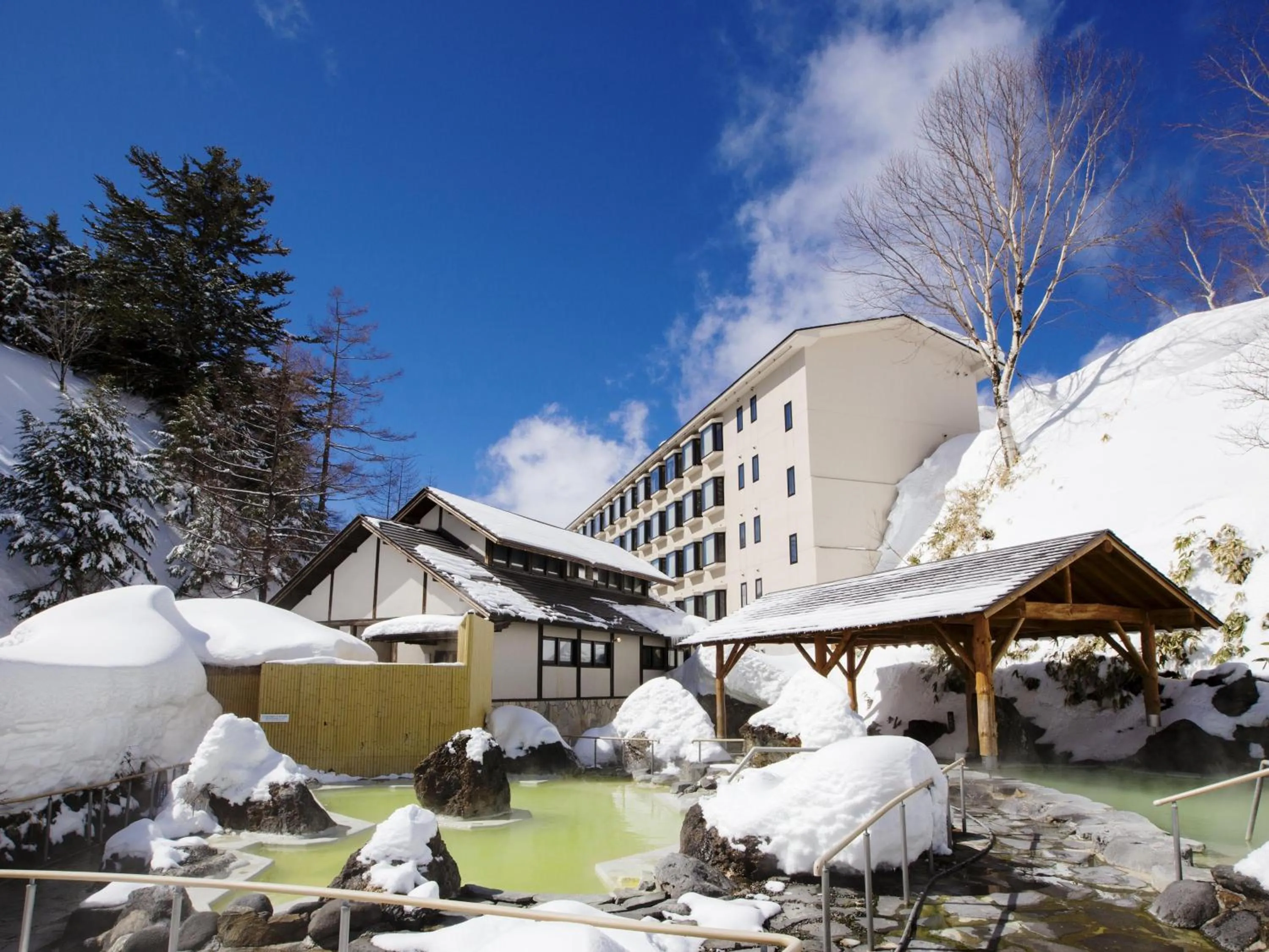 Natural landscape in Manza Kogen Hotel
