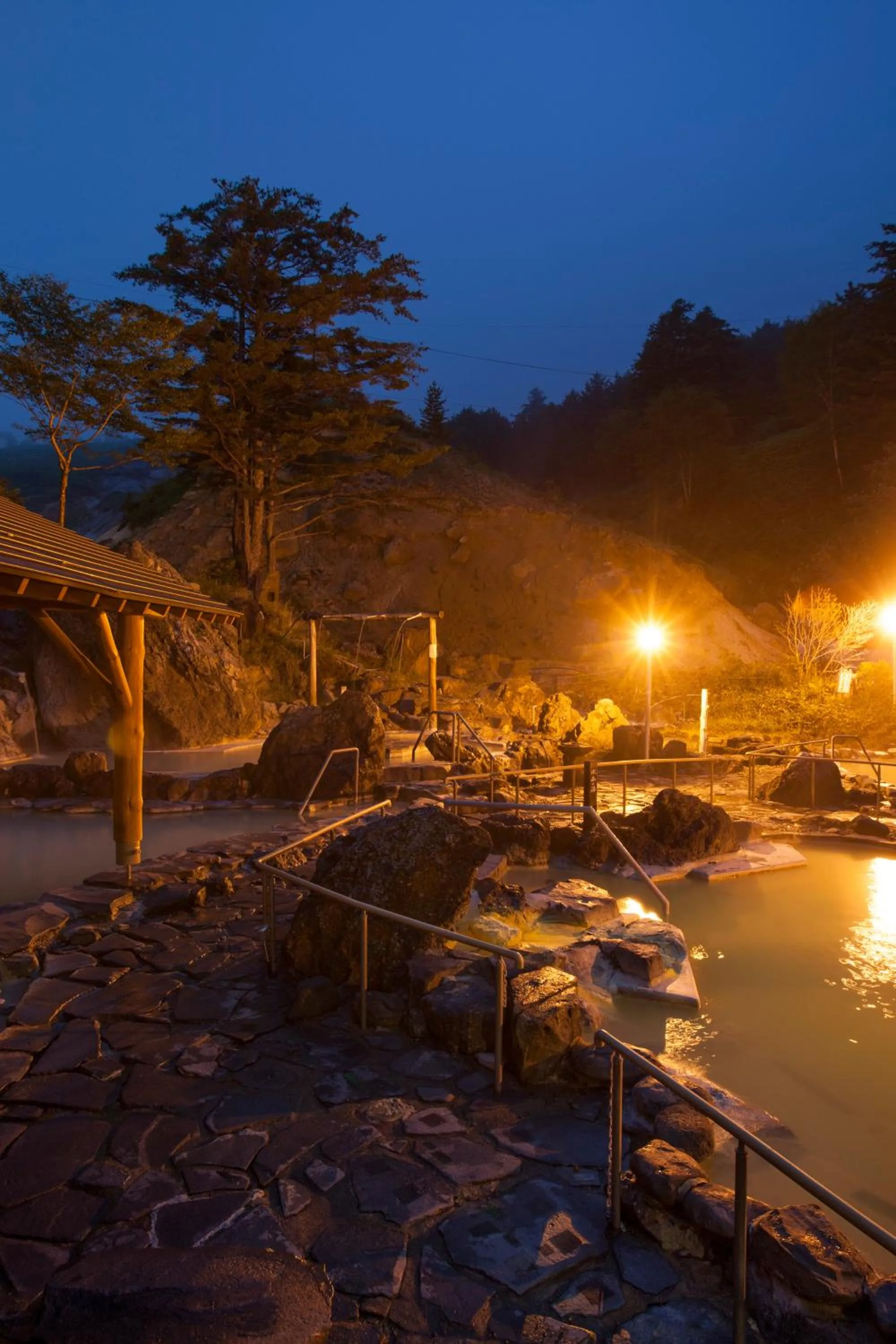 Night in Manza Kogen Hotel