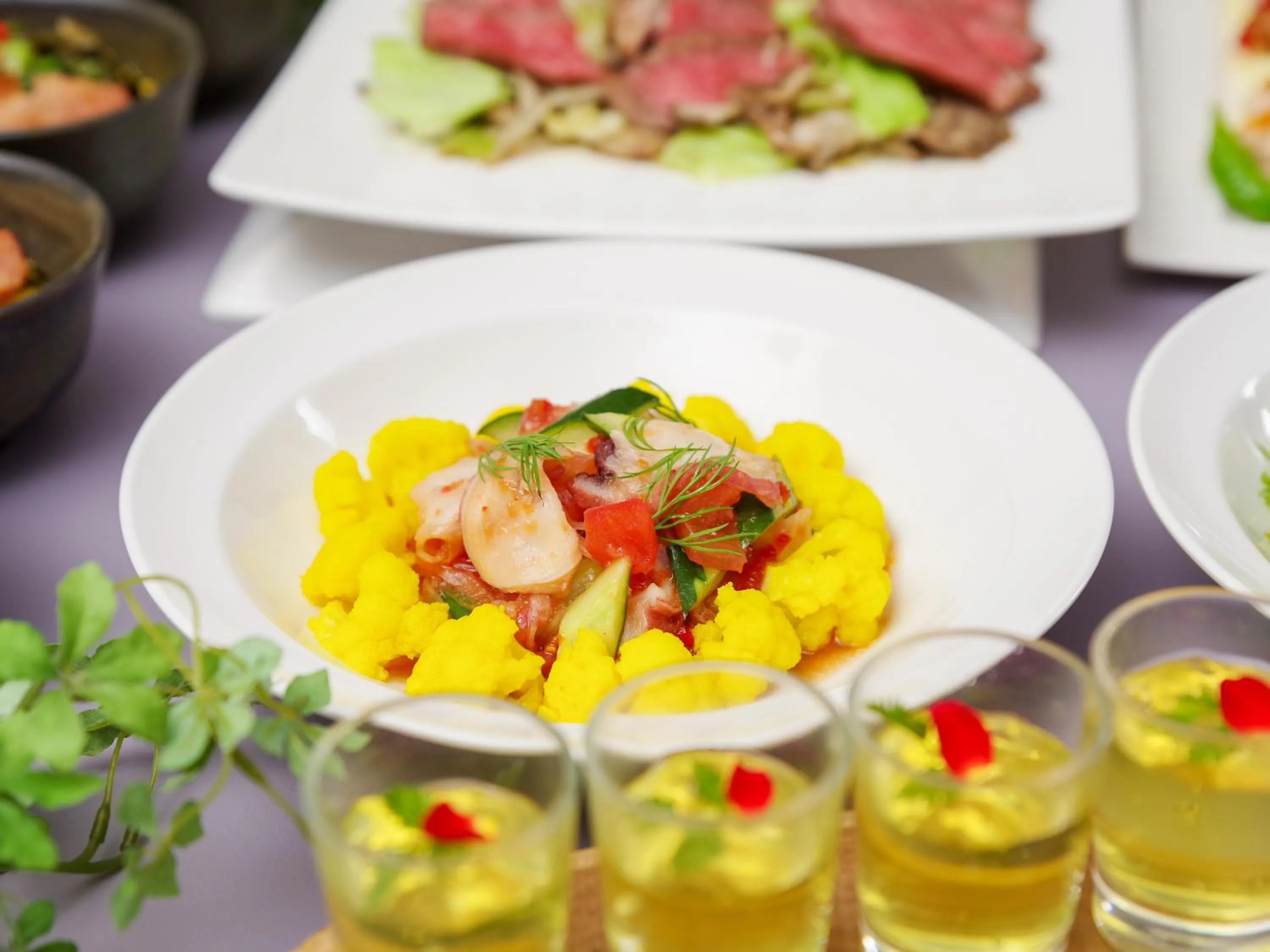 Food in Manza Kogen Hotel