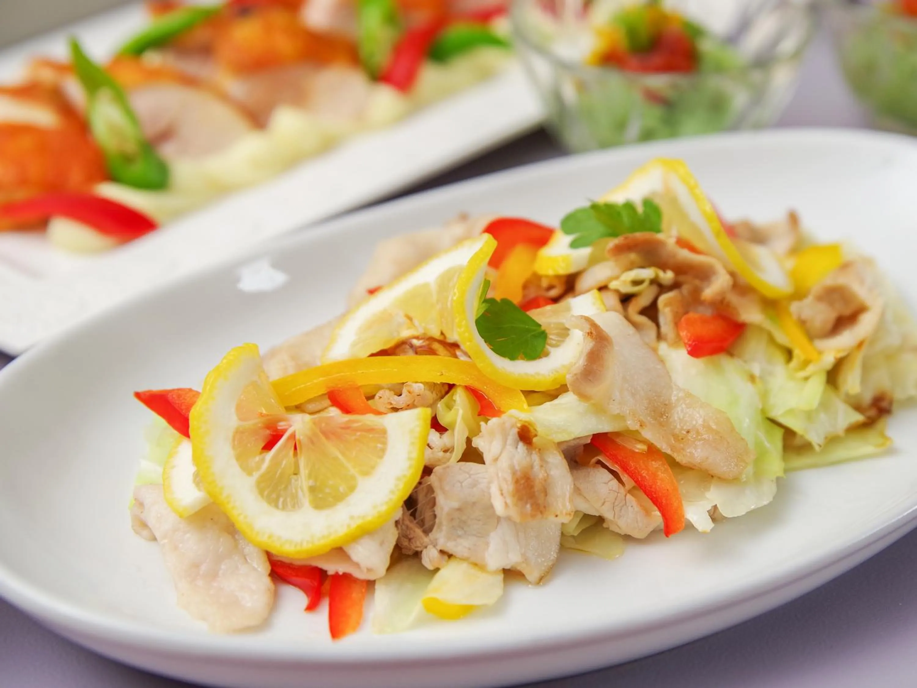 Food in Manza Kogen Hotel