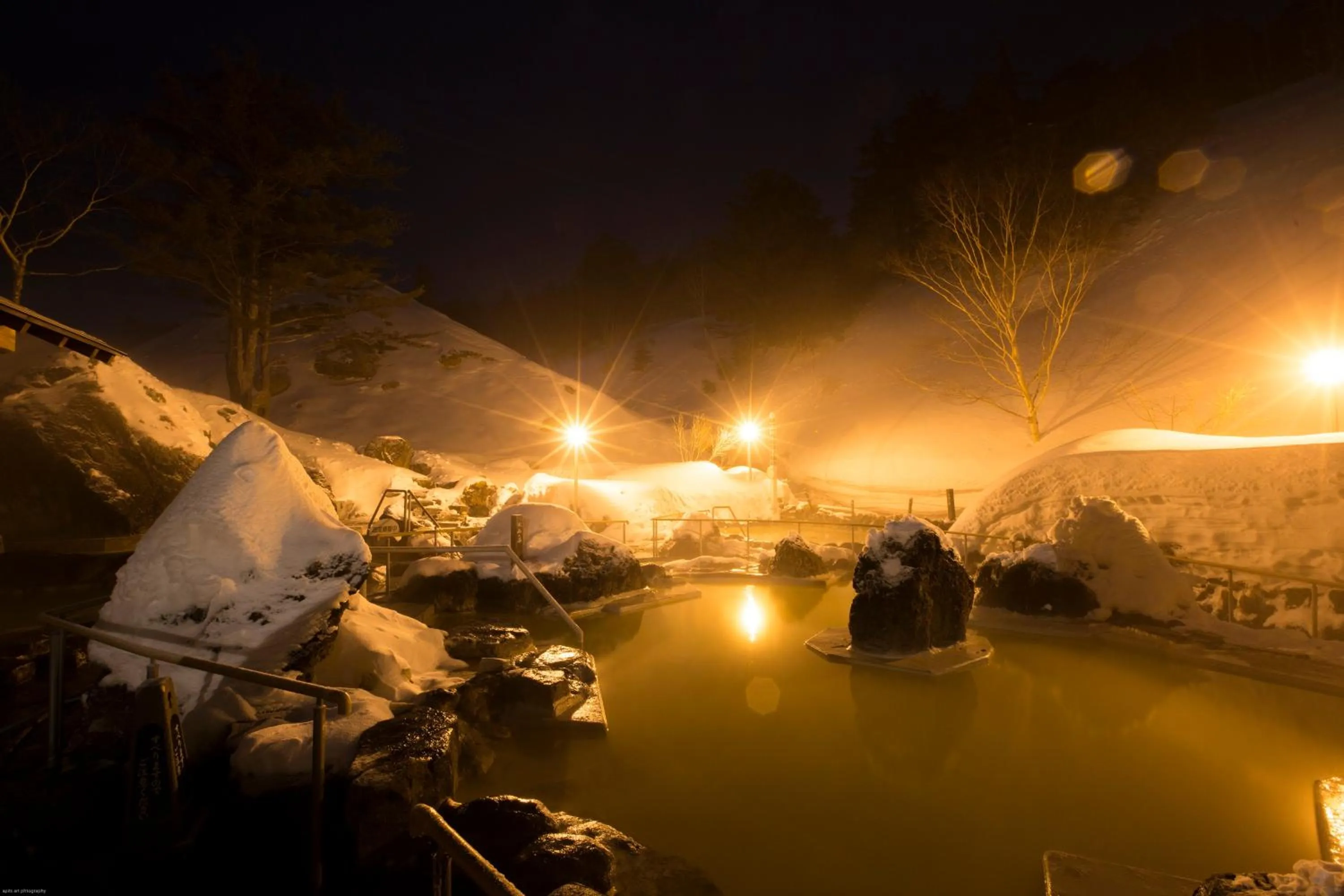 Night in Manza Kogen Hotel