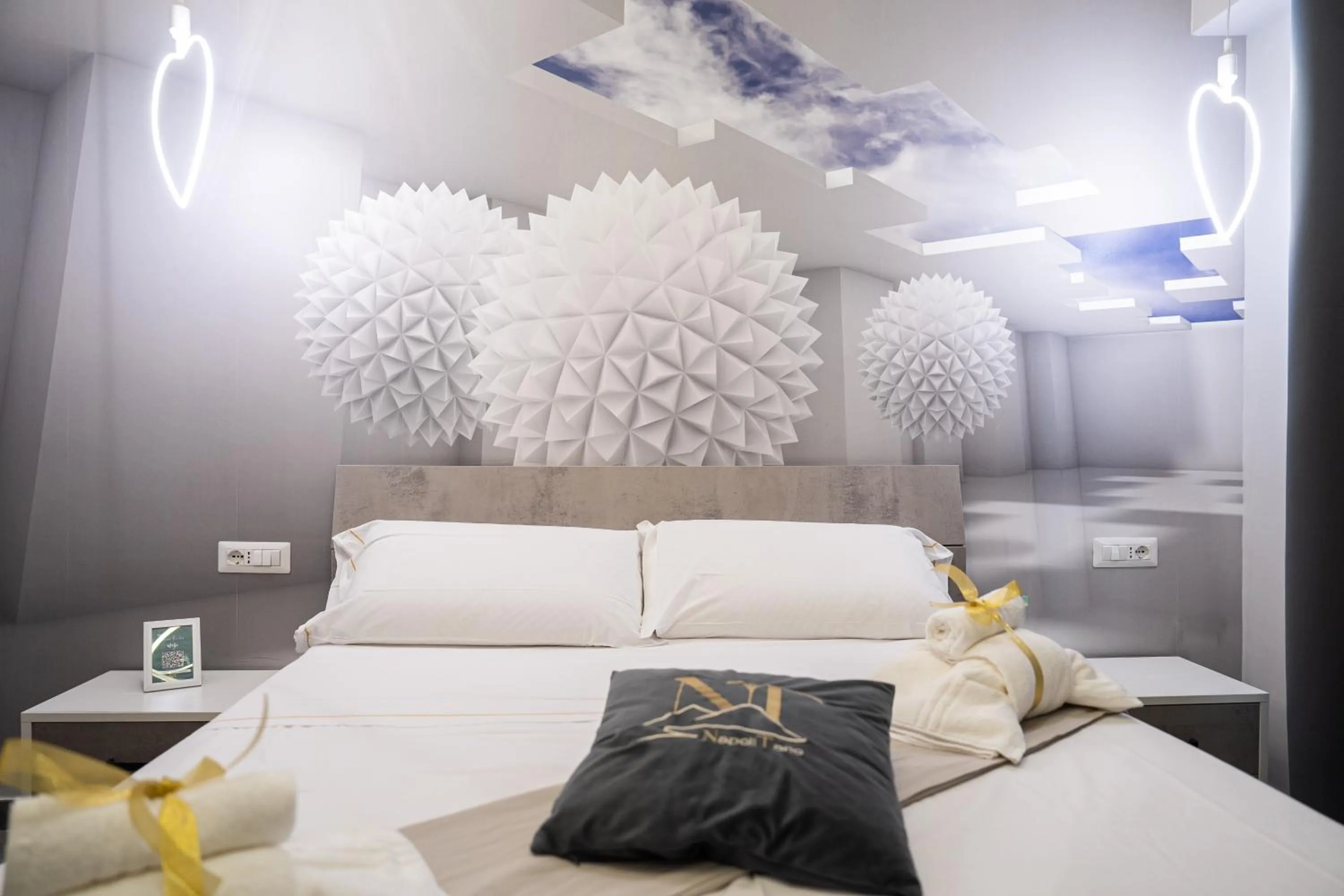 Bed in Napolitano Rooms - Central Station