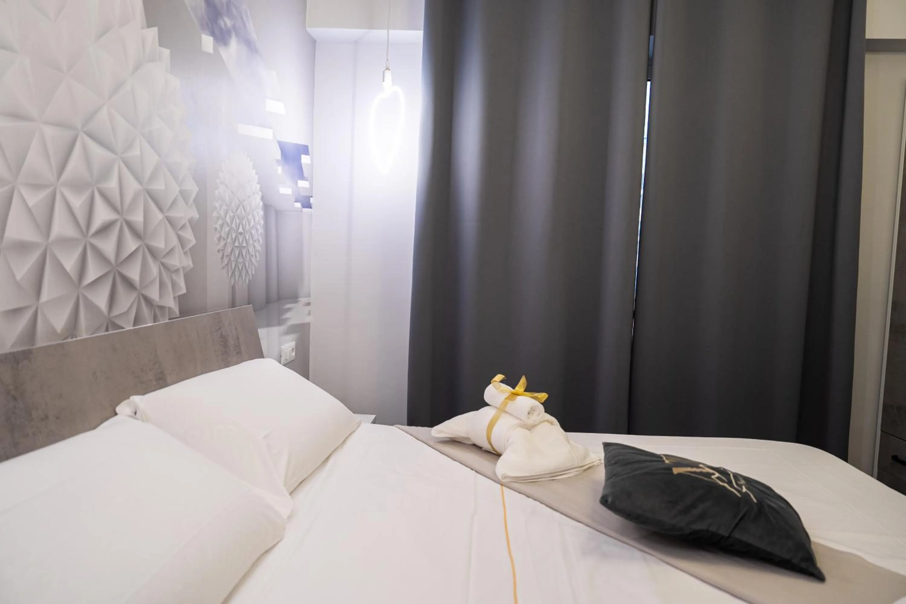 Bed in Napolitano Rooms - Central Station