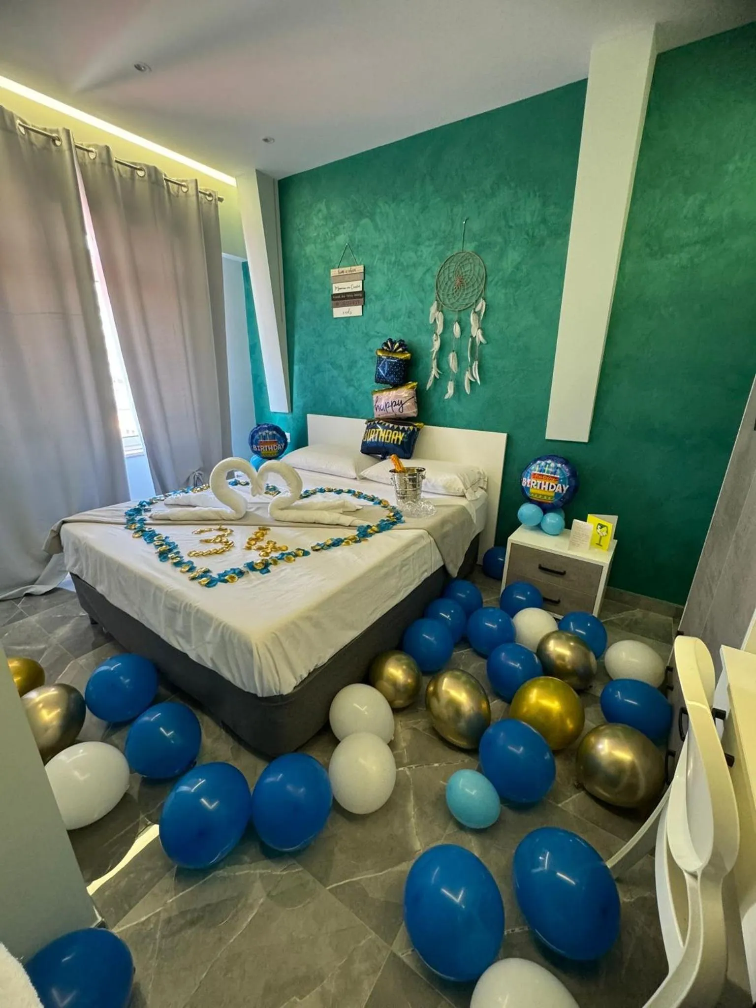 Bed in Napolitano Rooms - Central Station