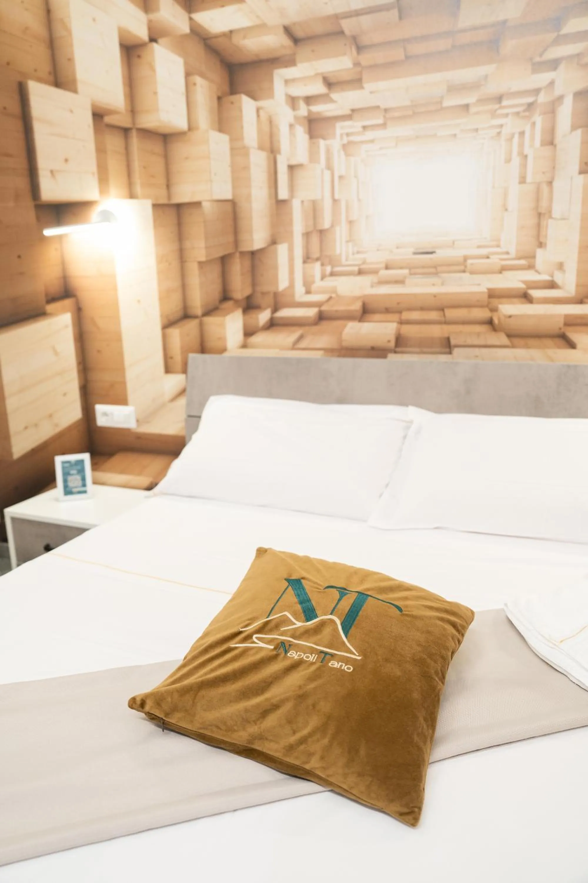 Bed in Napolitano Rooms - Central Station