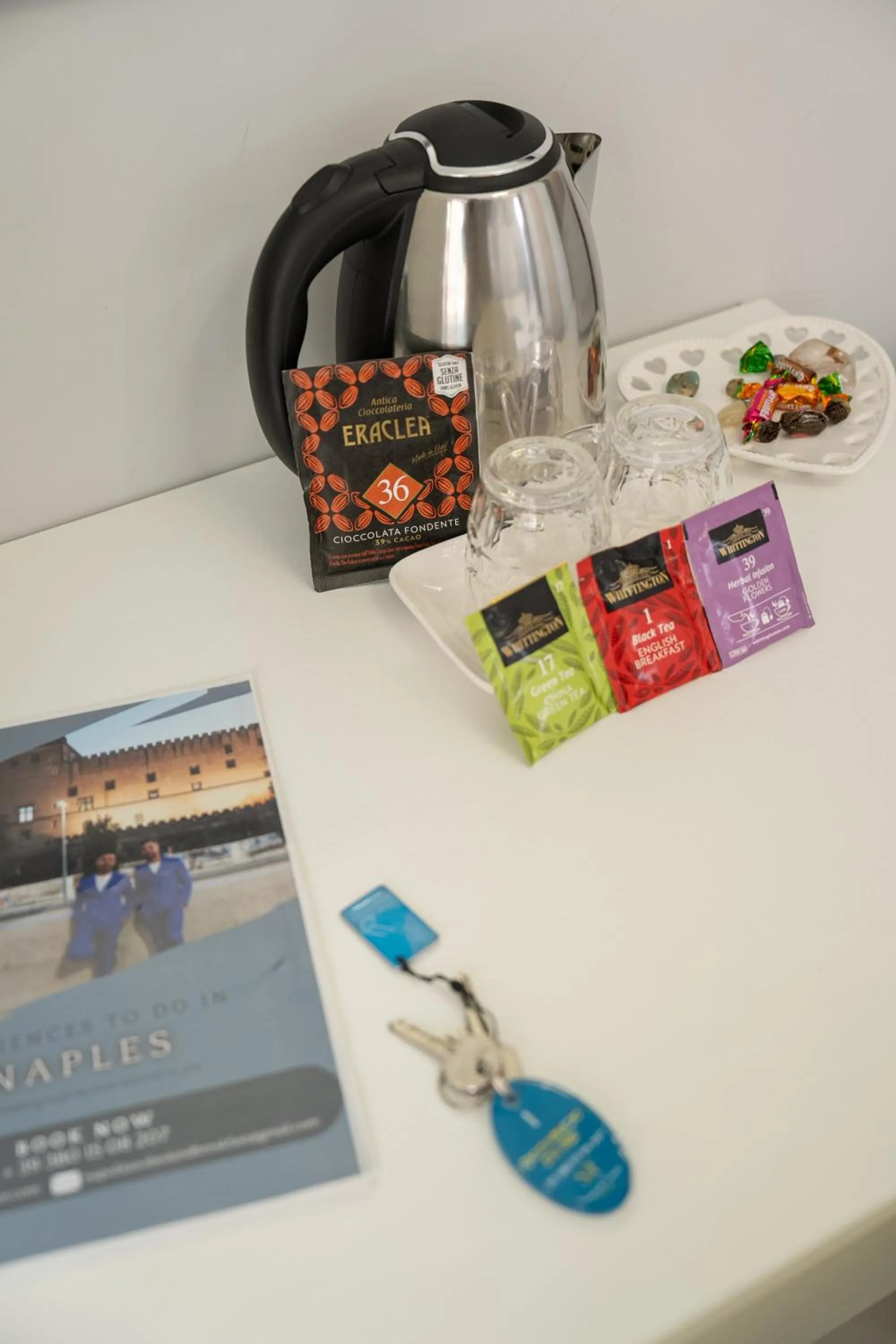 Coffee/tea facilities in Napolitano Rooms - Central Station