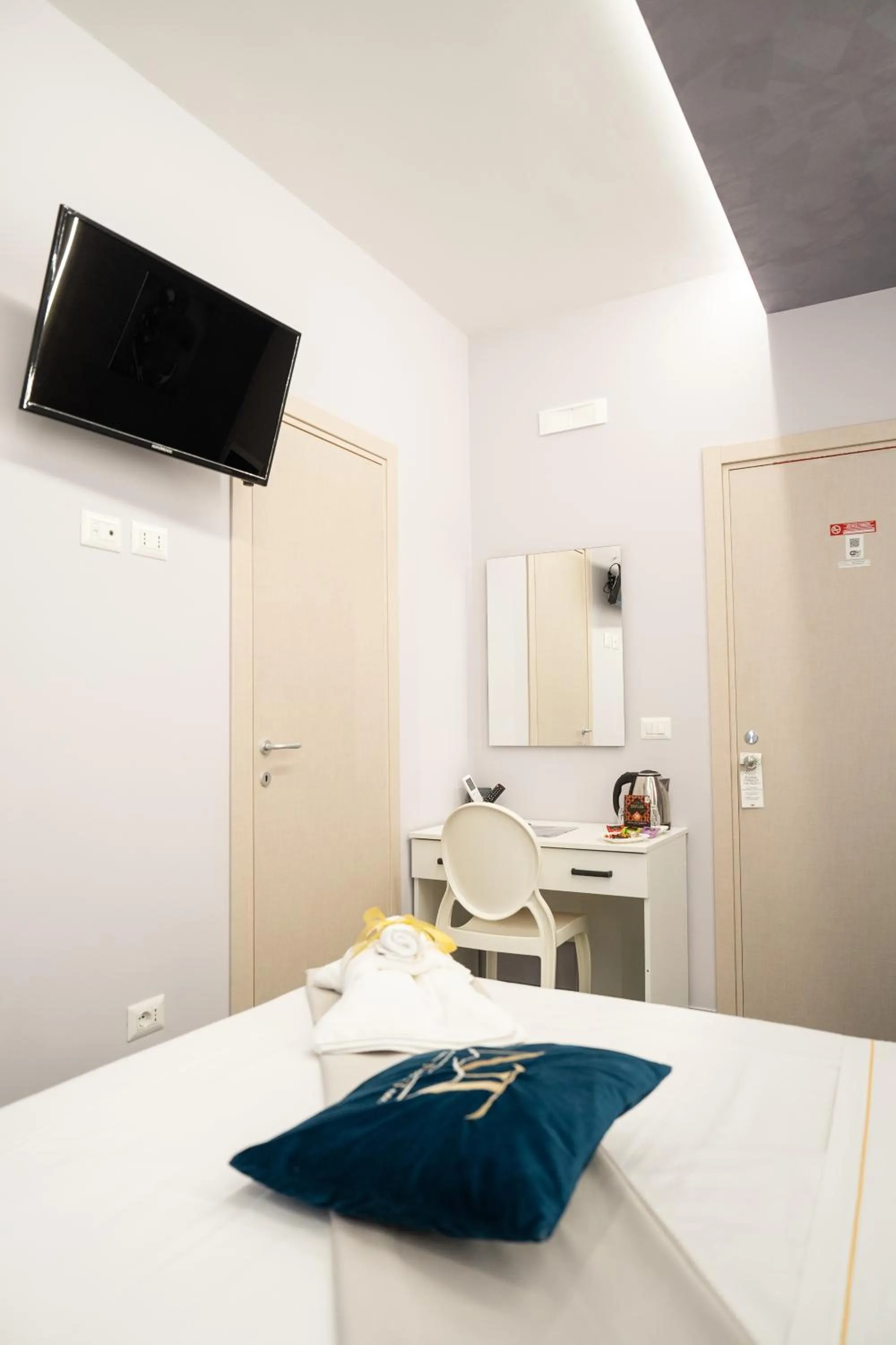 Bed in Napolitano Rooms - Central Station