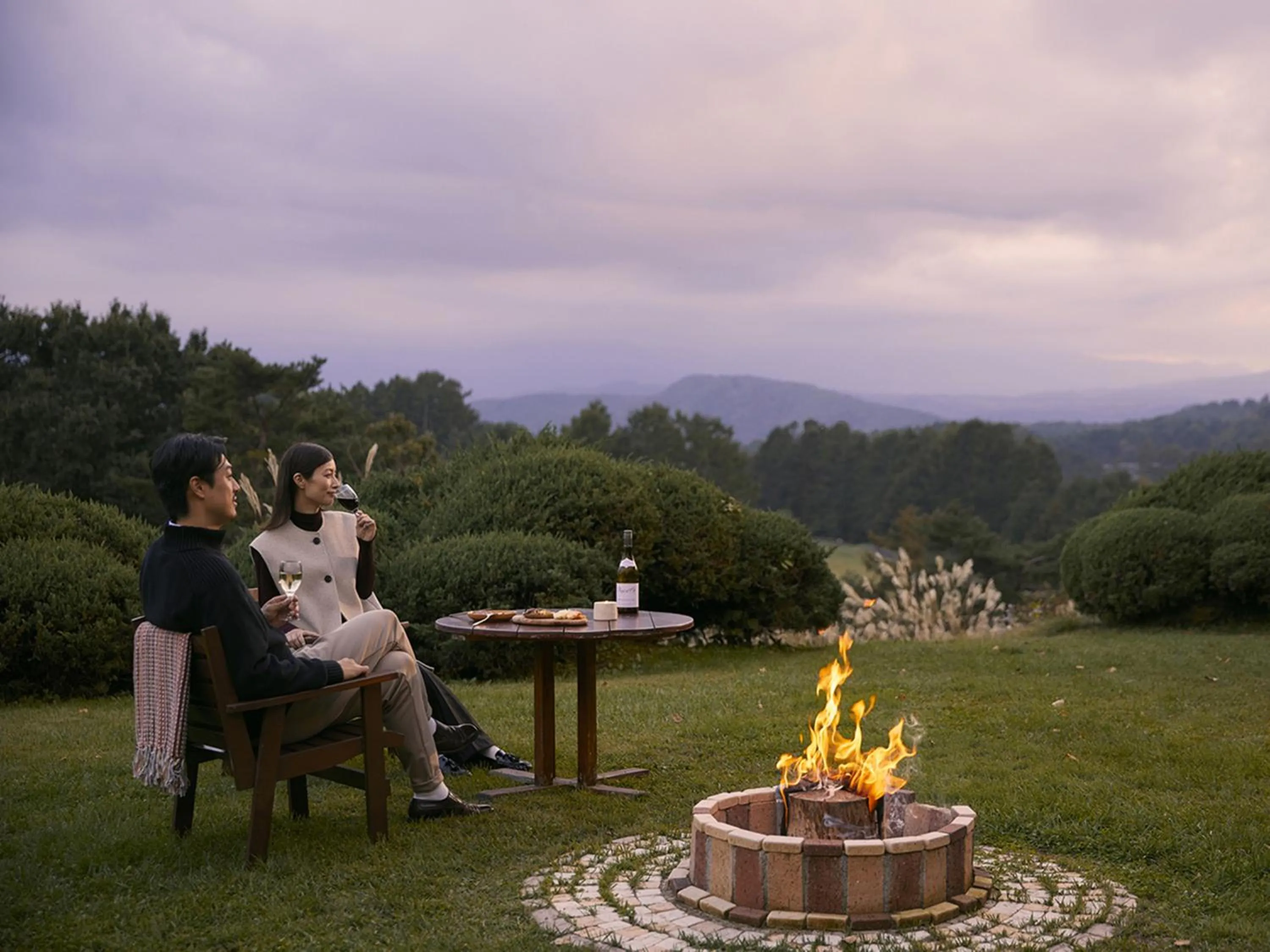 Natural landscape in Tsumagoi Prince Hotel