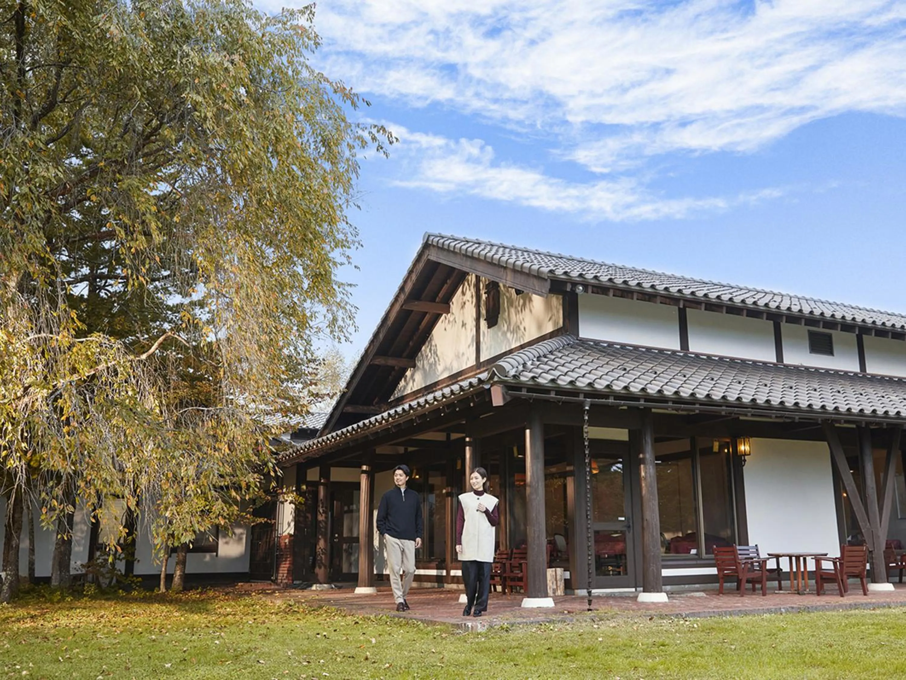 Natural landscape in Tsumagoi Prince Hotel