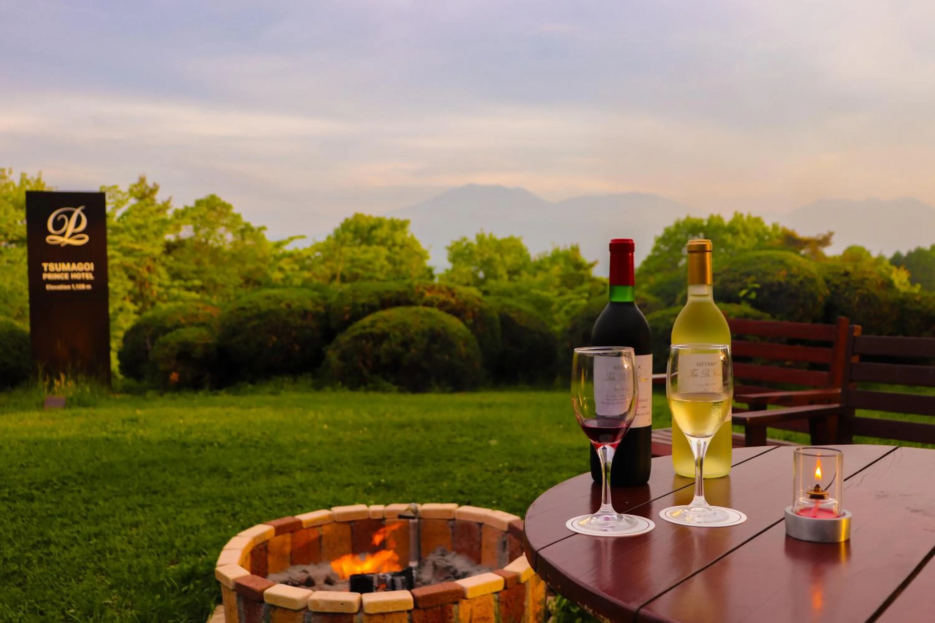 Natural landscape in Tsumagoi Prince Hotel