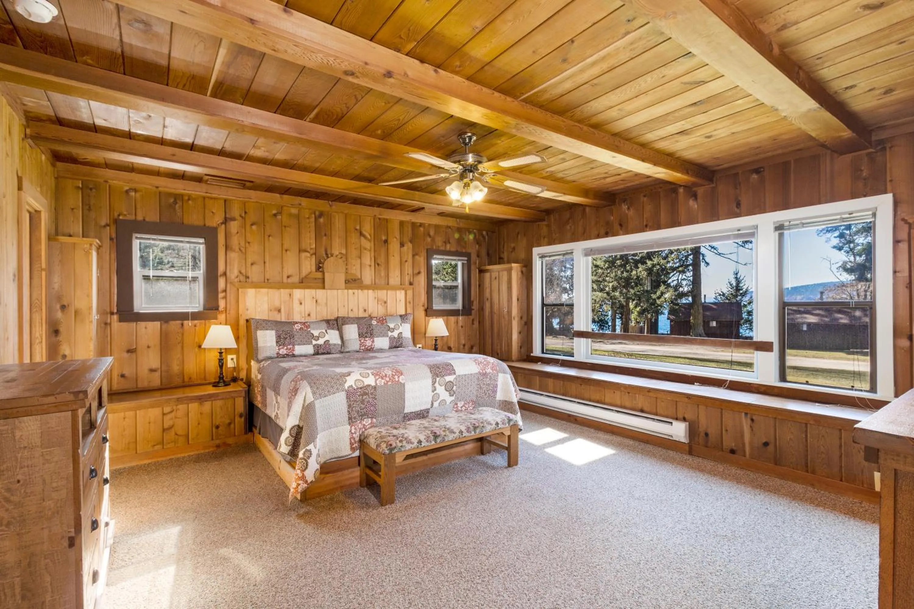 Bed in West Beach Resort