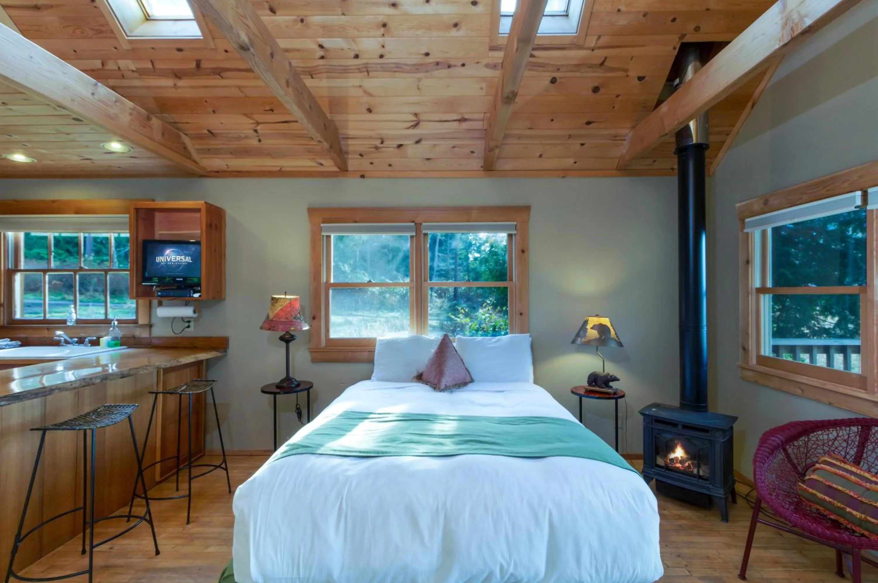 Bed in West Beach Resort