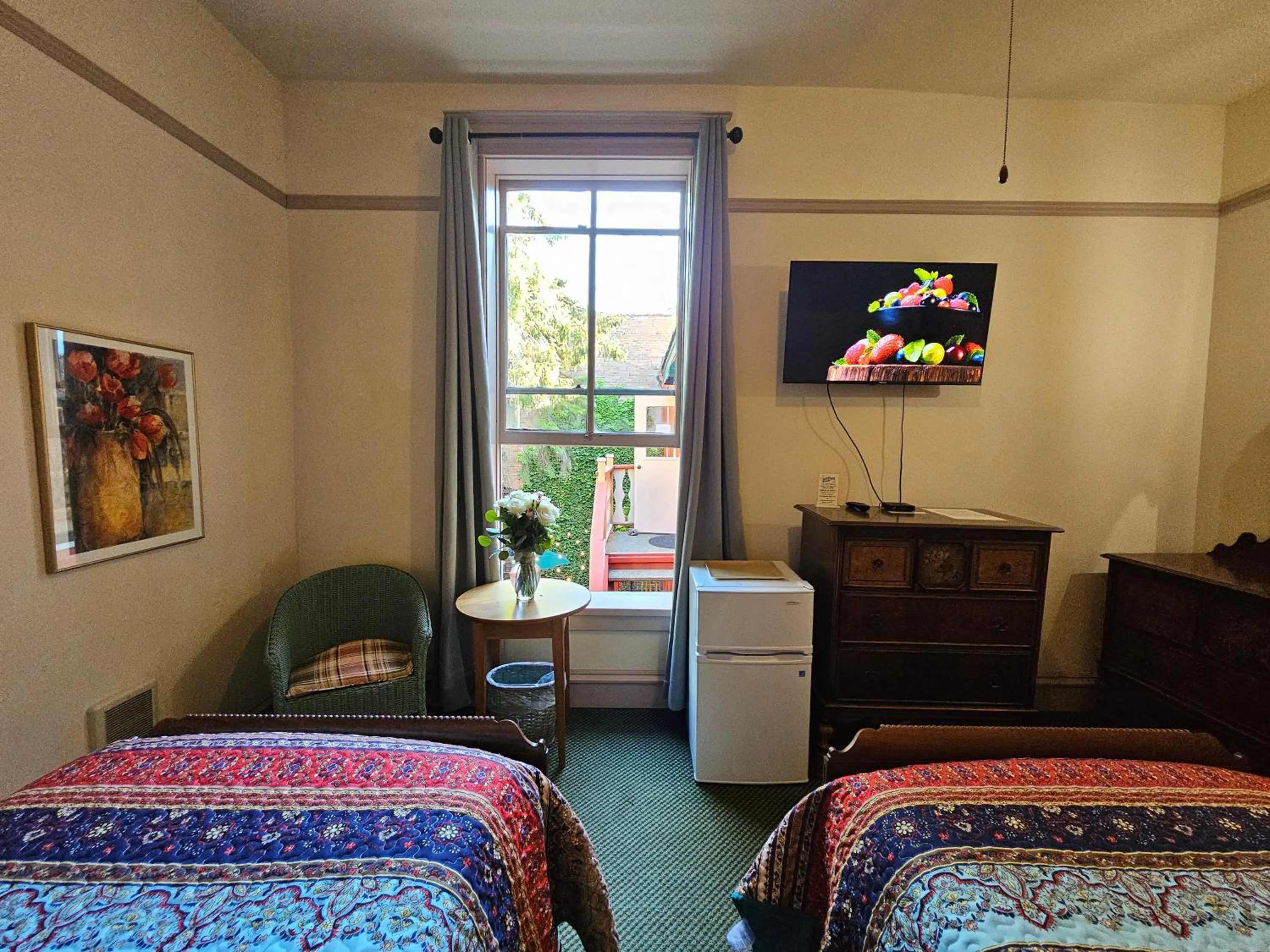 Bed in Hotel Planter