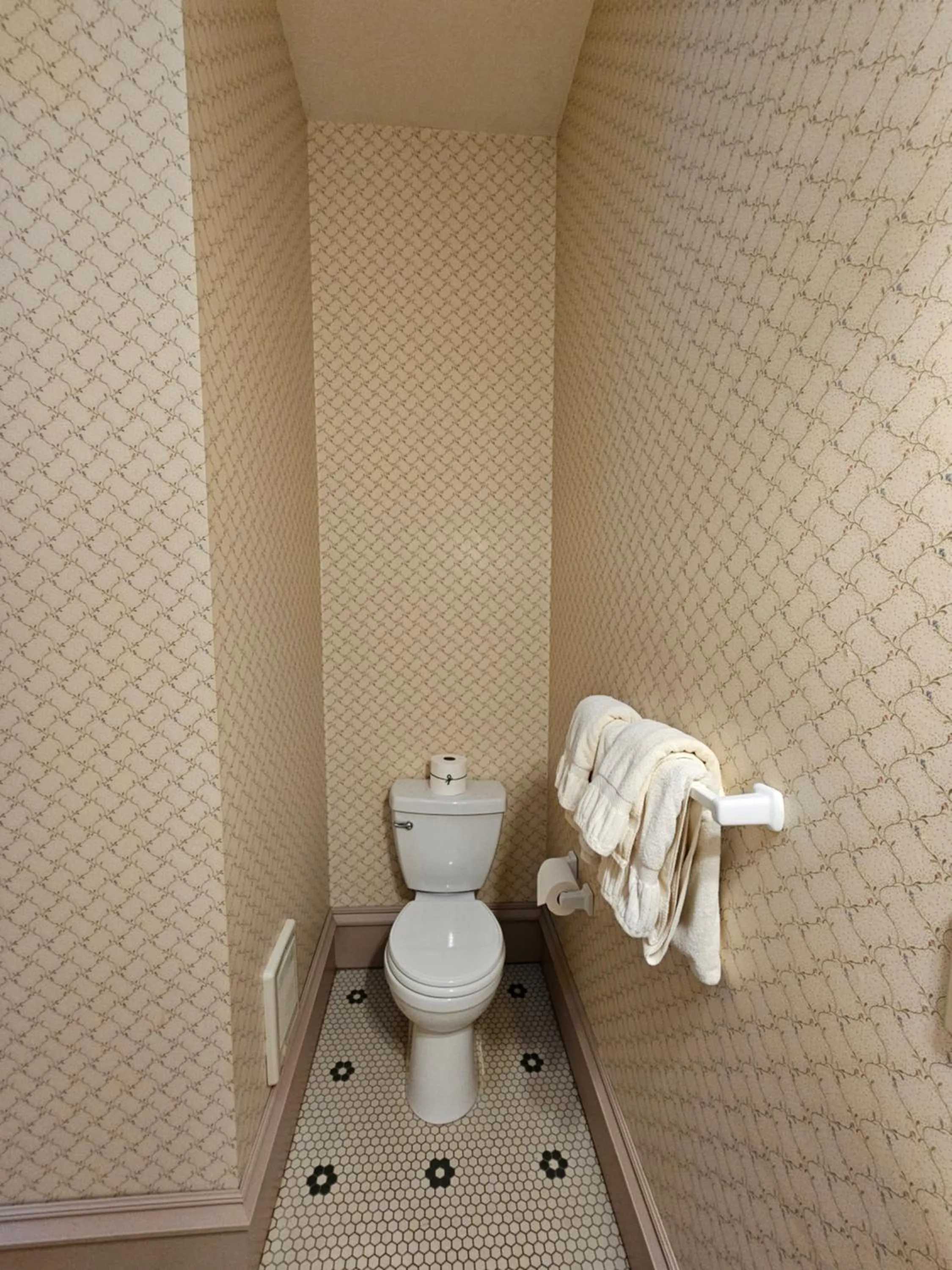 Toilet in Hotel Planter