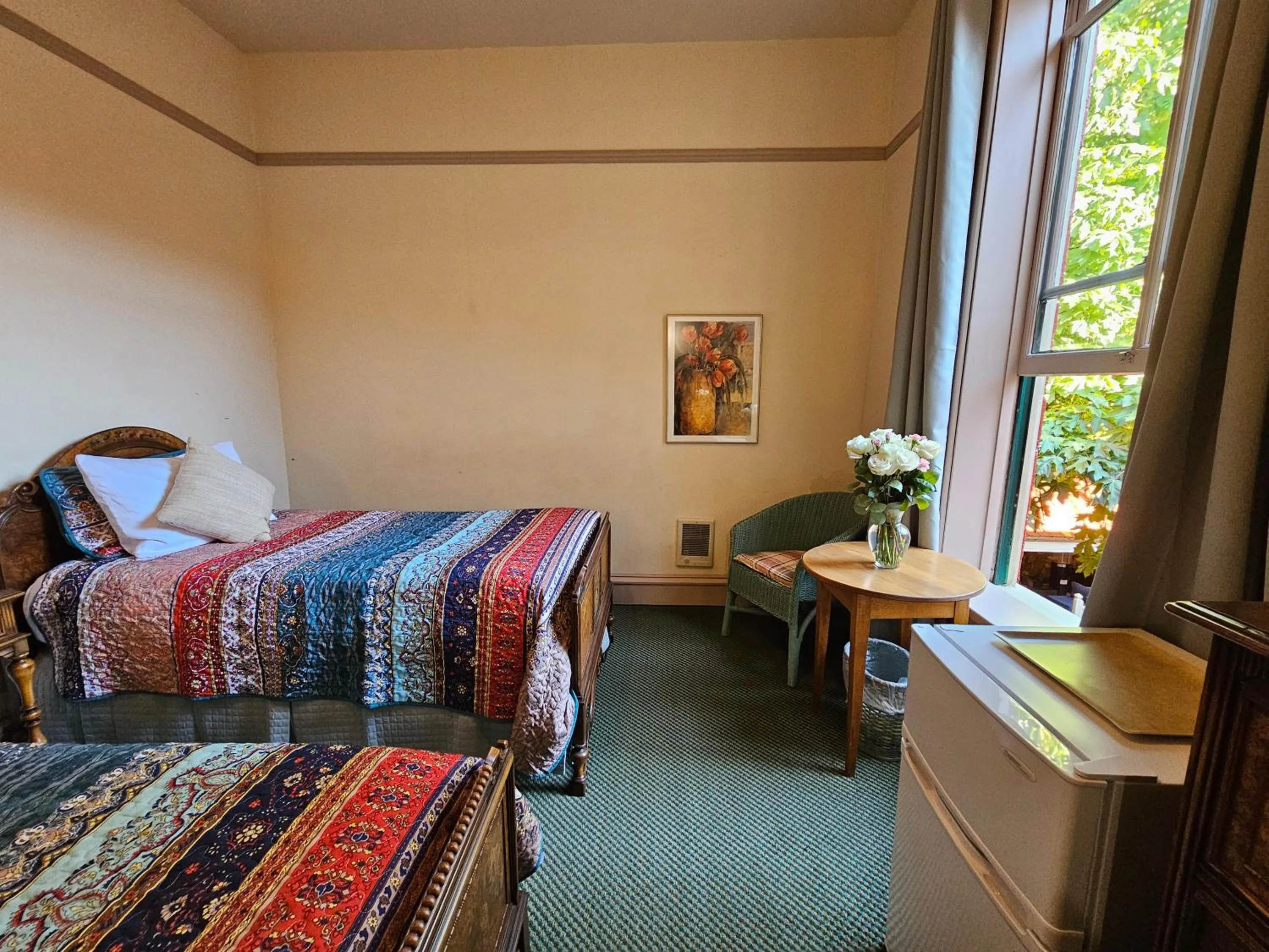 Bed in Hotel Planter