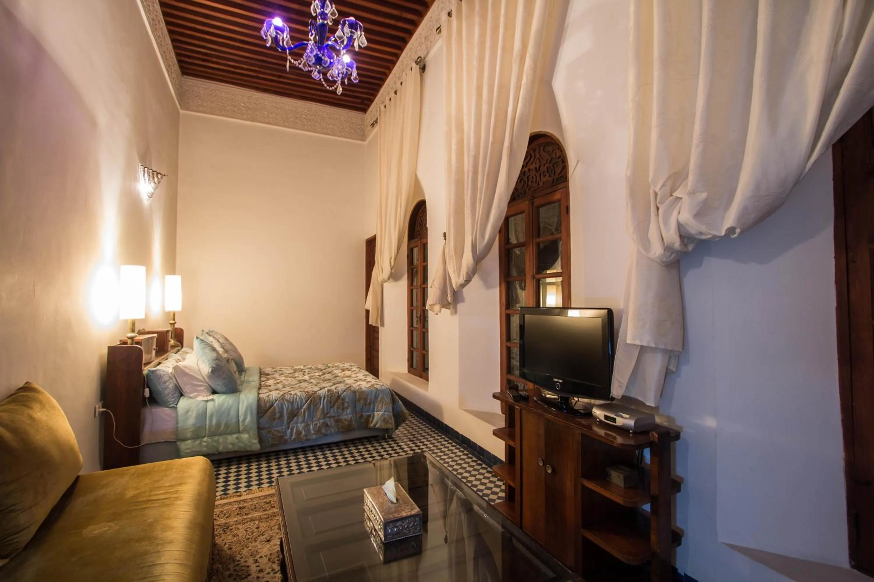Photo of the whole room, TV/Entertainment Center in Riad Noujoum Medina