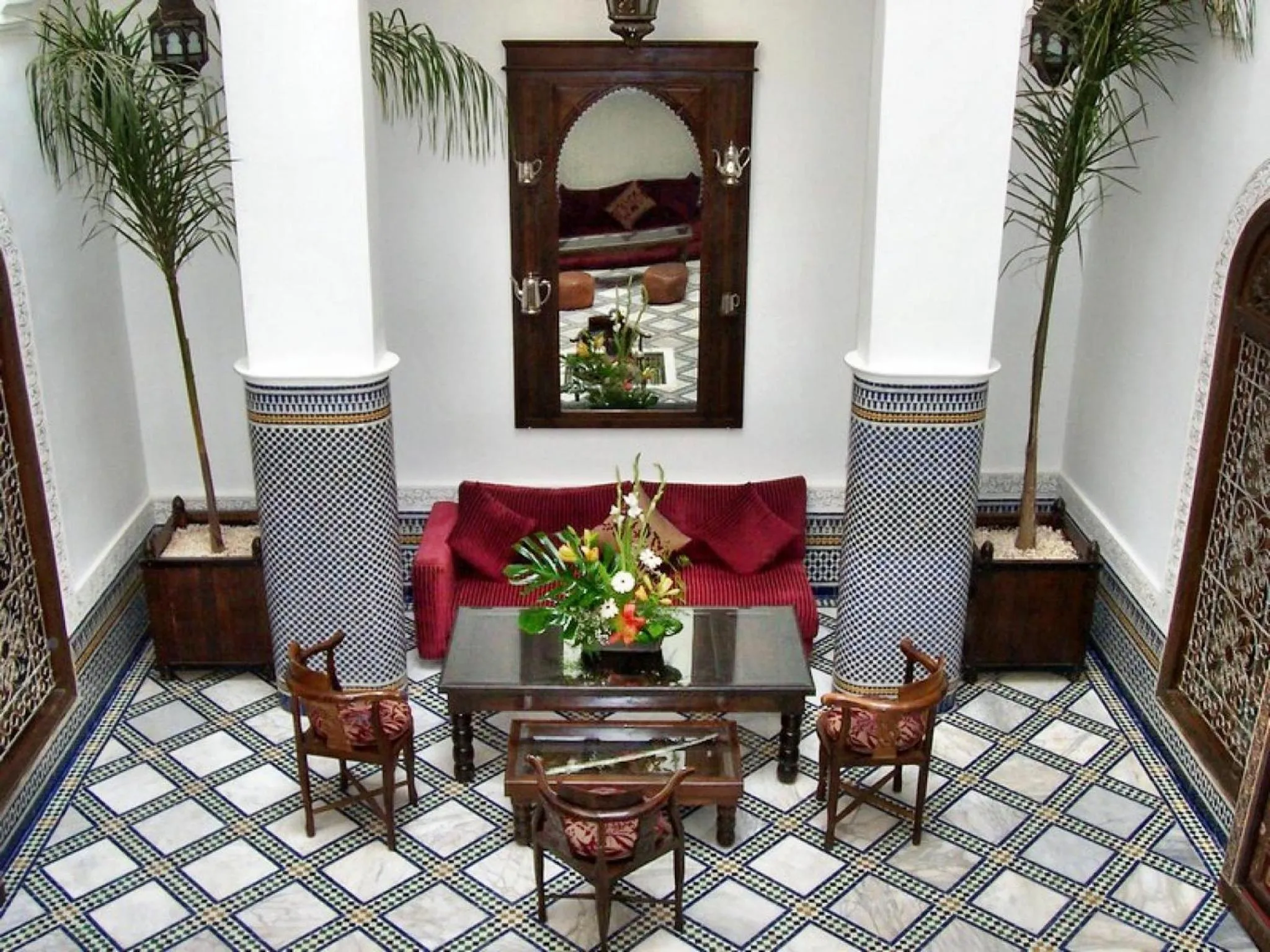 Lounge or bar in Riad Noujoum Medina
