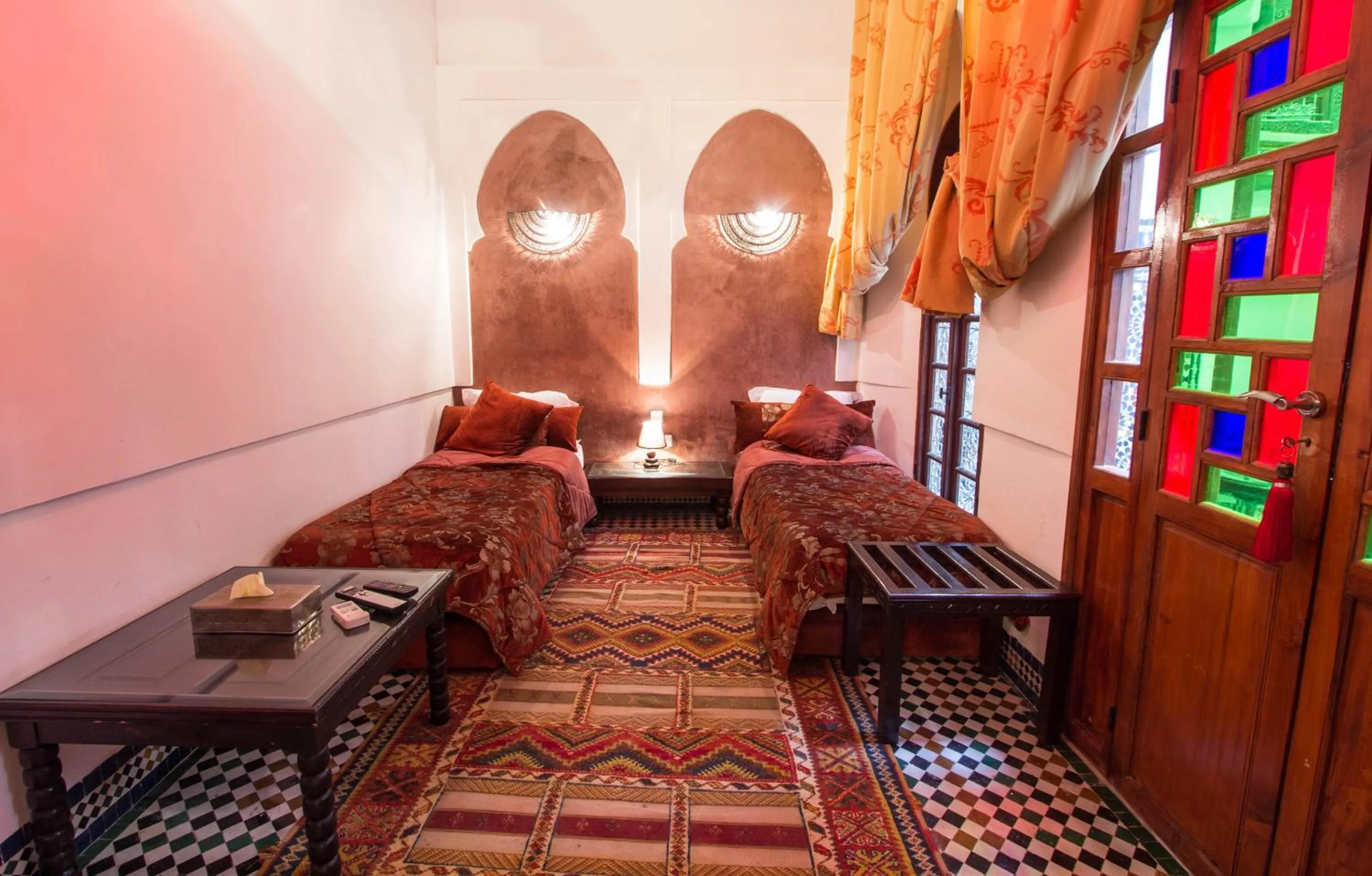 Photo of the whole room in Riad Noujoum Medina