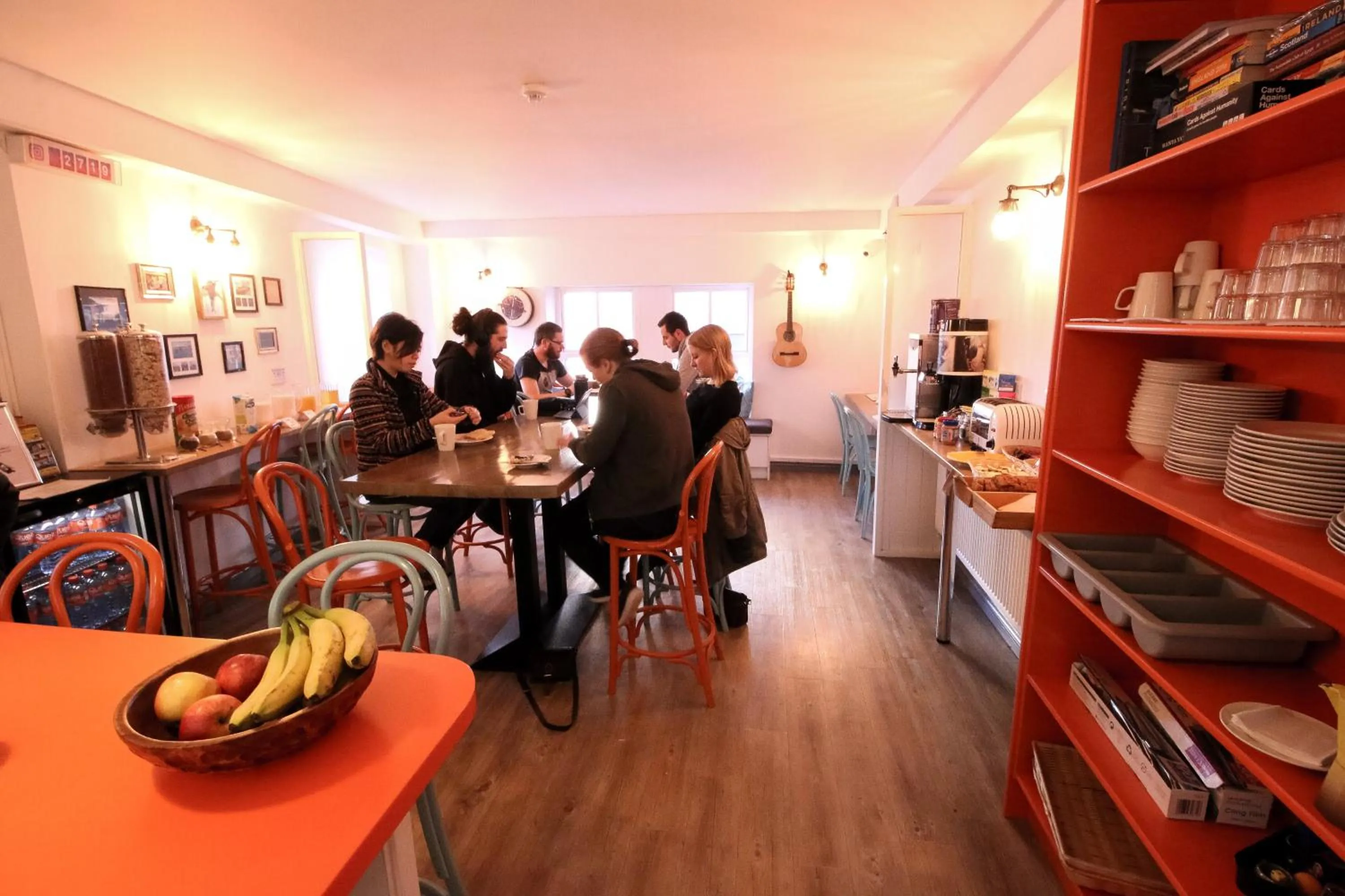 Communal kitchen in Galway City Hostel - Solo Traveller Hostel