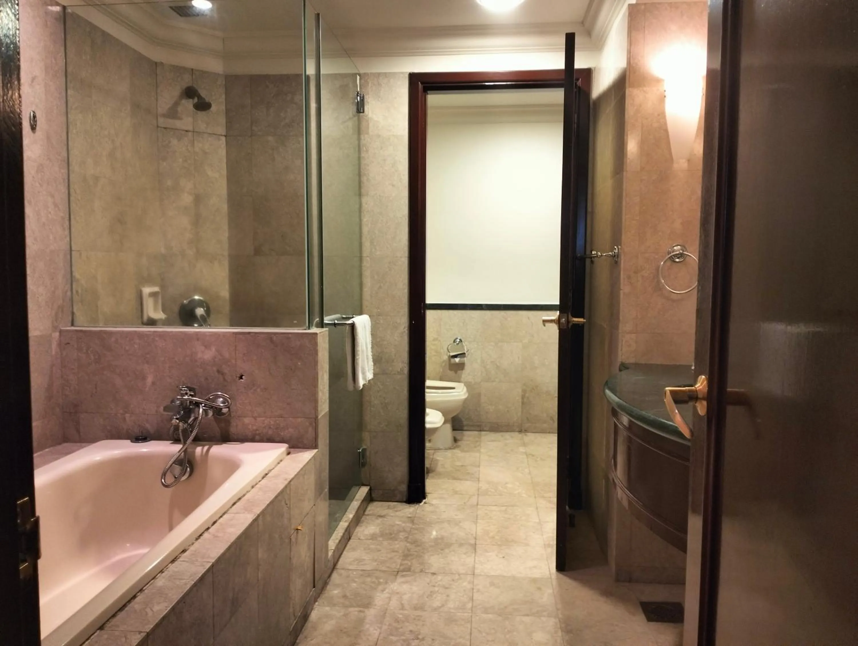 Shower in Luxy Service Apartment at Times Square KL