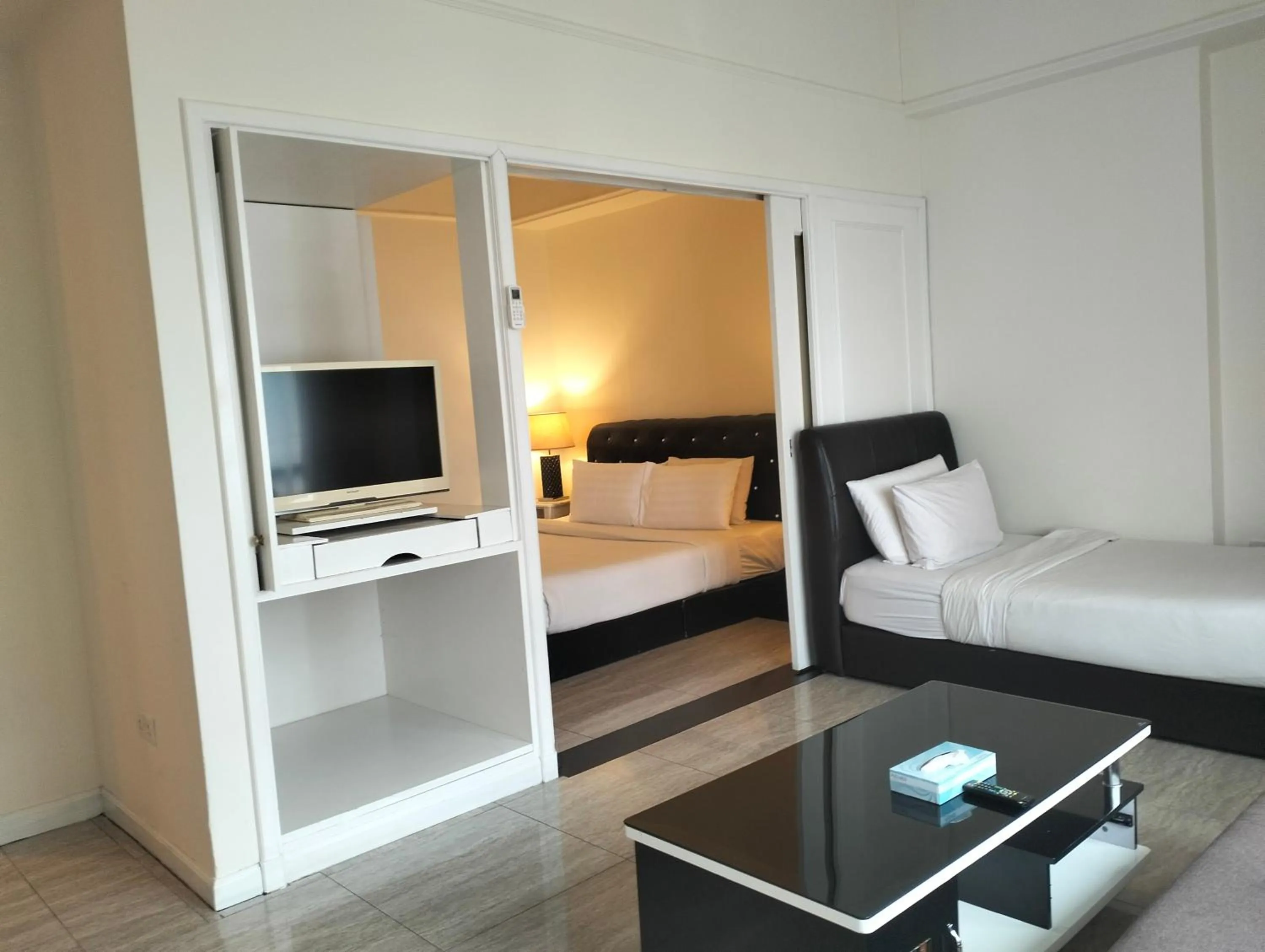 Bed in Luxy Service Apartment at Times Square KL