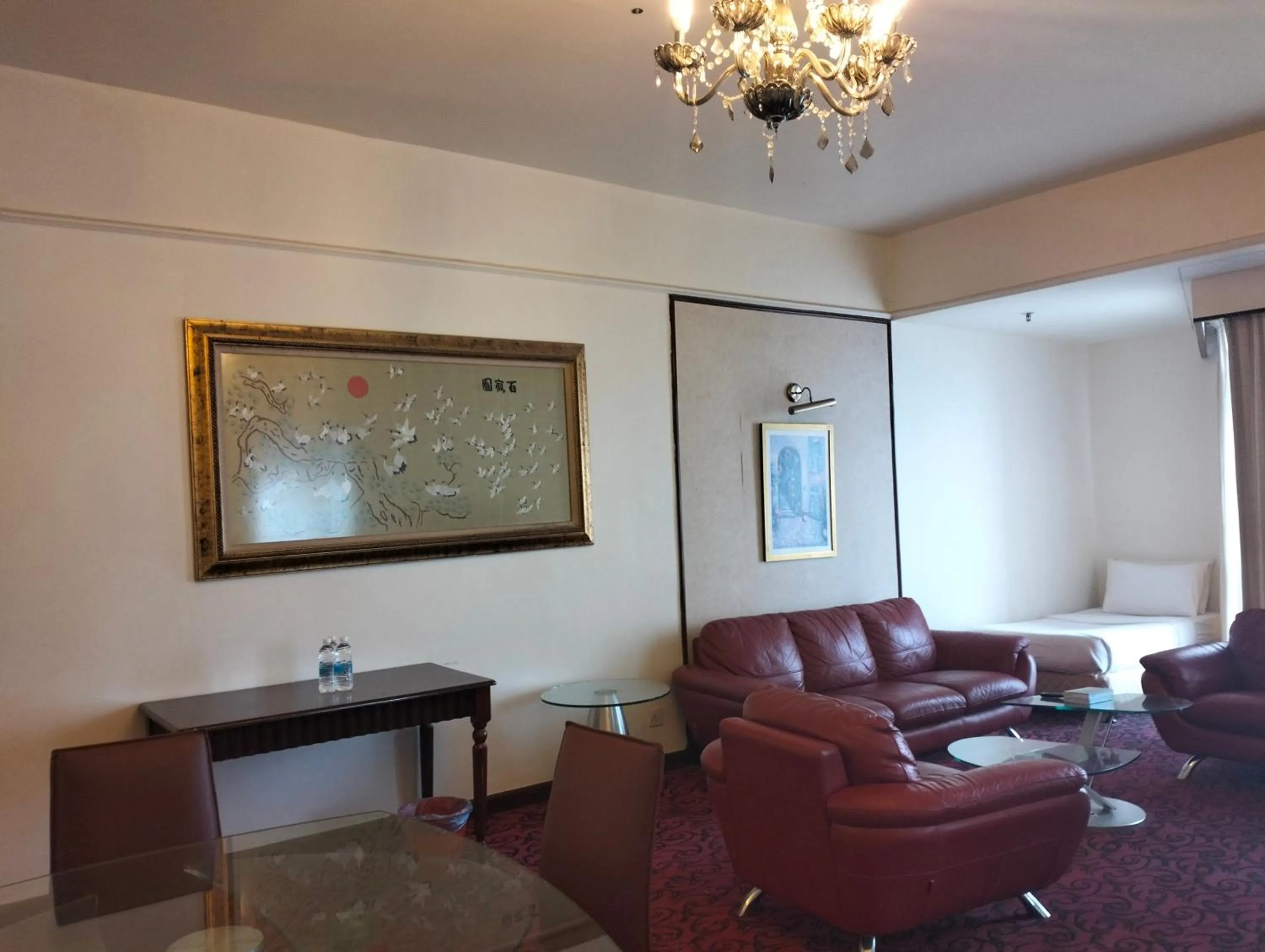 TV and multimedia in Luxy Service Apartment at Times Square KL