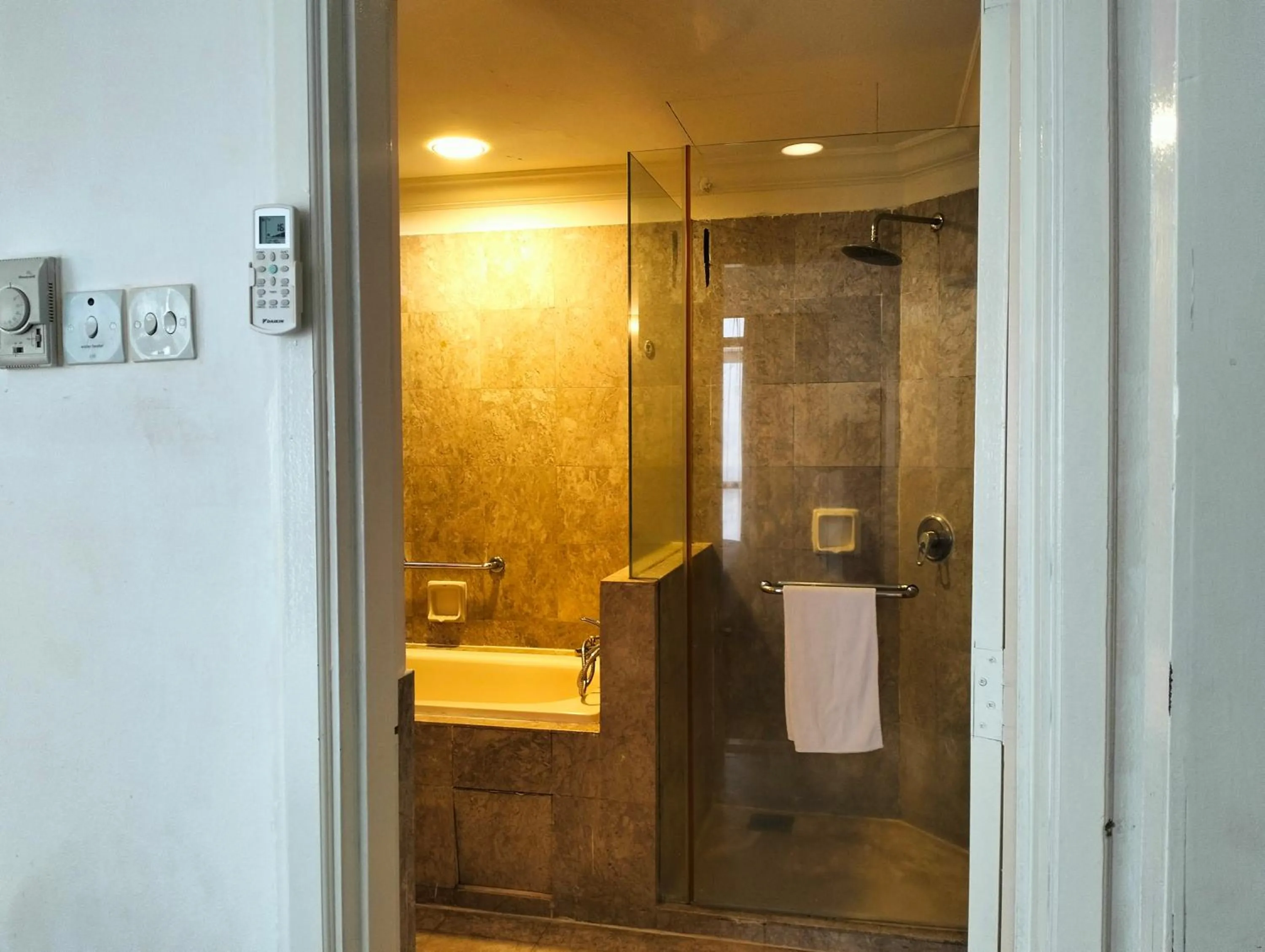 Shower in Luxy Service Apartment at Times Square KL