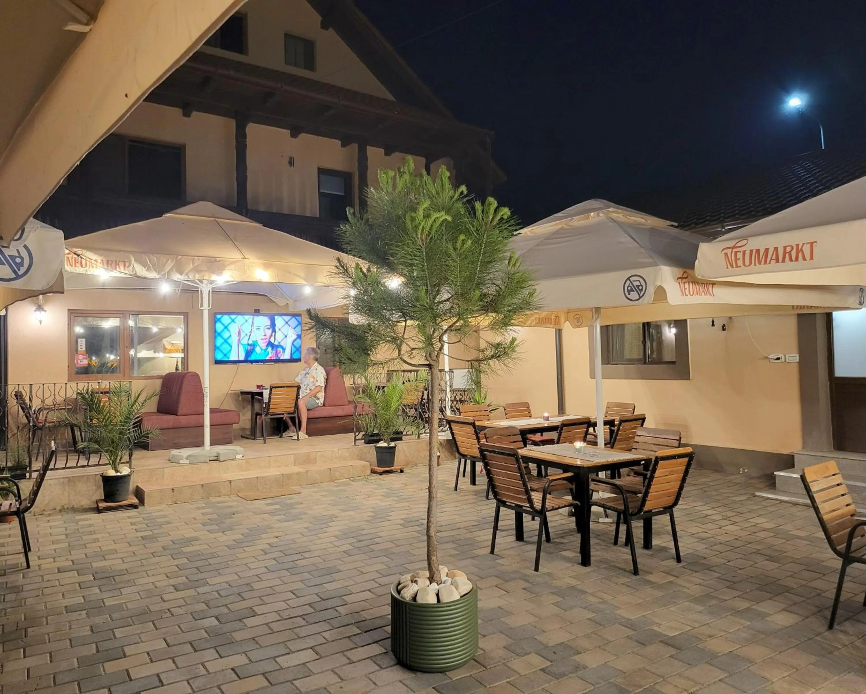 Patio in Adac Boutique Hotel