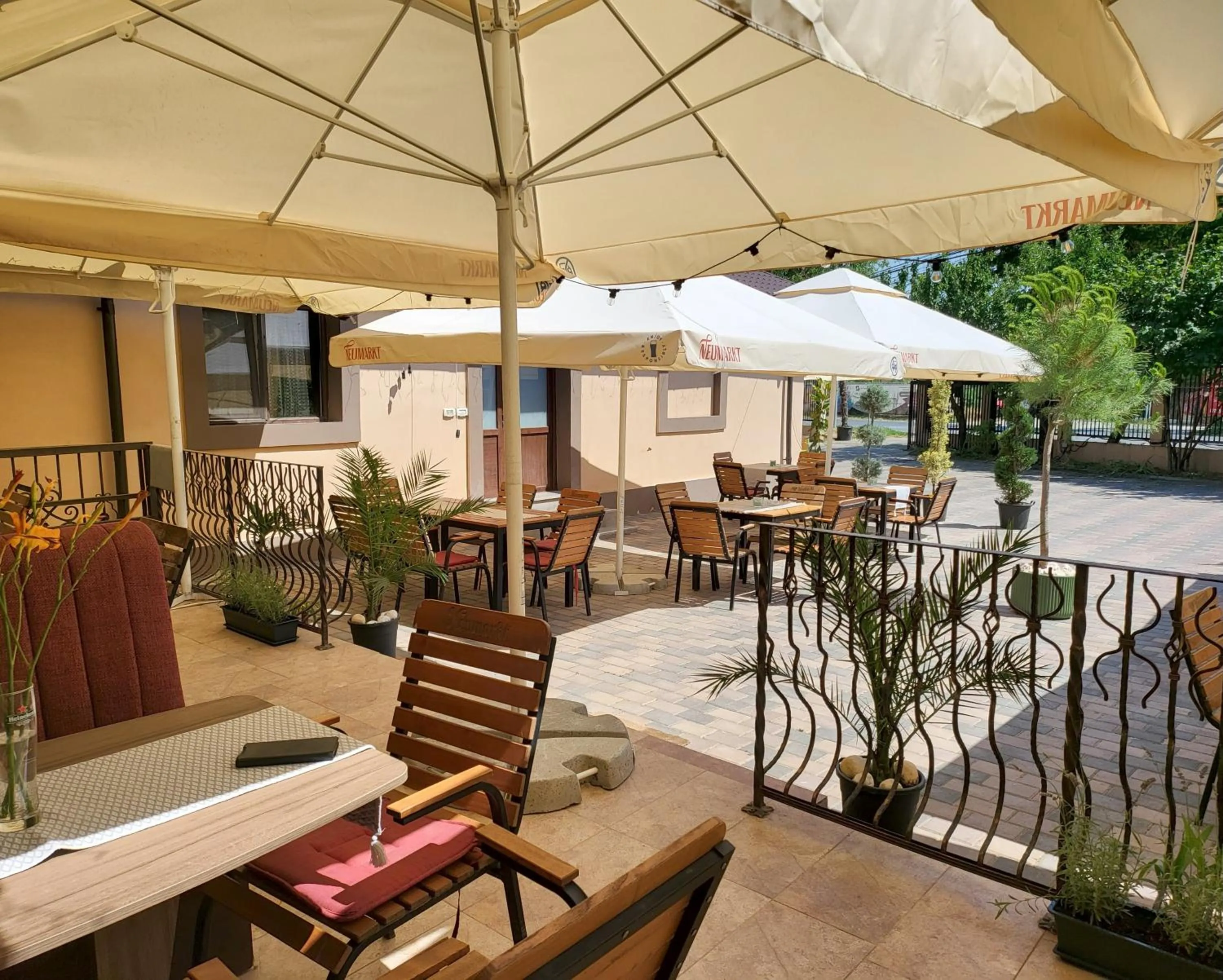 Patio in Adac Boutique Hotel