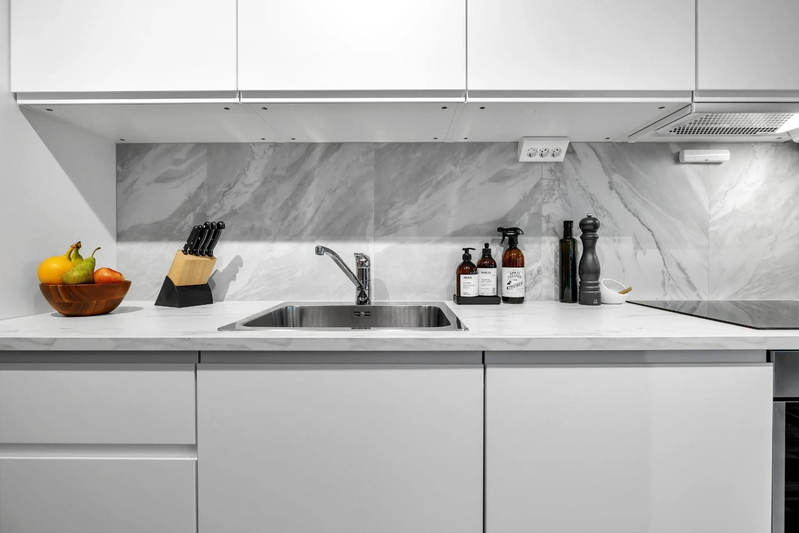Kitchen or kitchenette in Northstay - The Urban City Haven, Free Parking, Sleeps 6