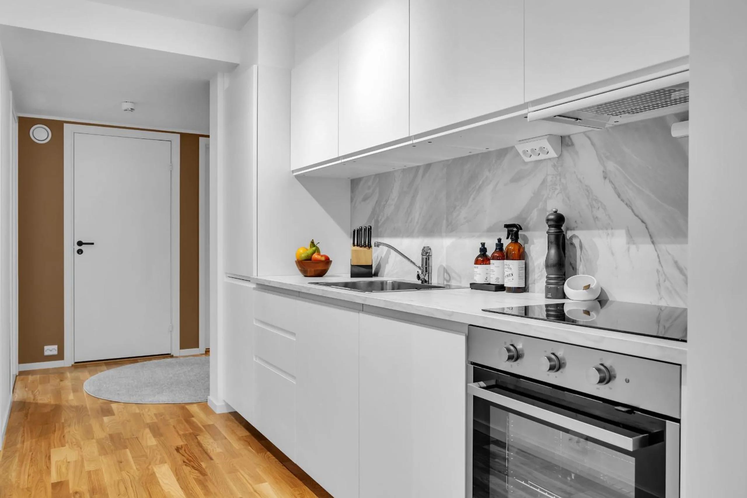 Kitchen or kitchenette in Northstay - The Urban City Haven, Free Parking, Sleeps 6