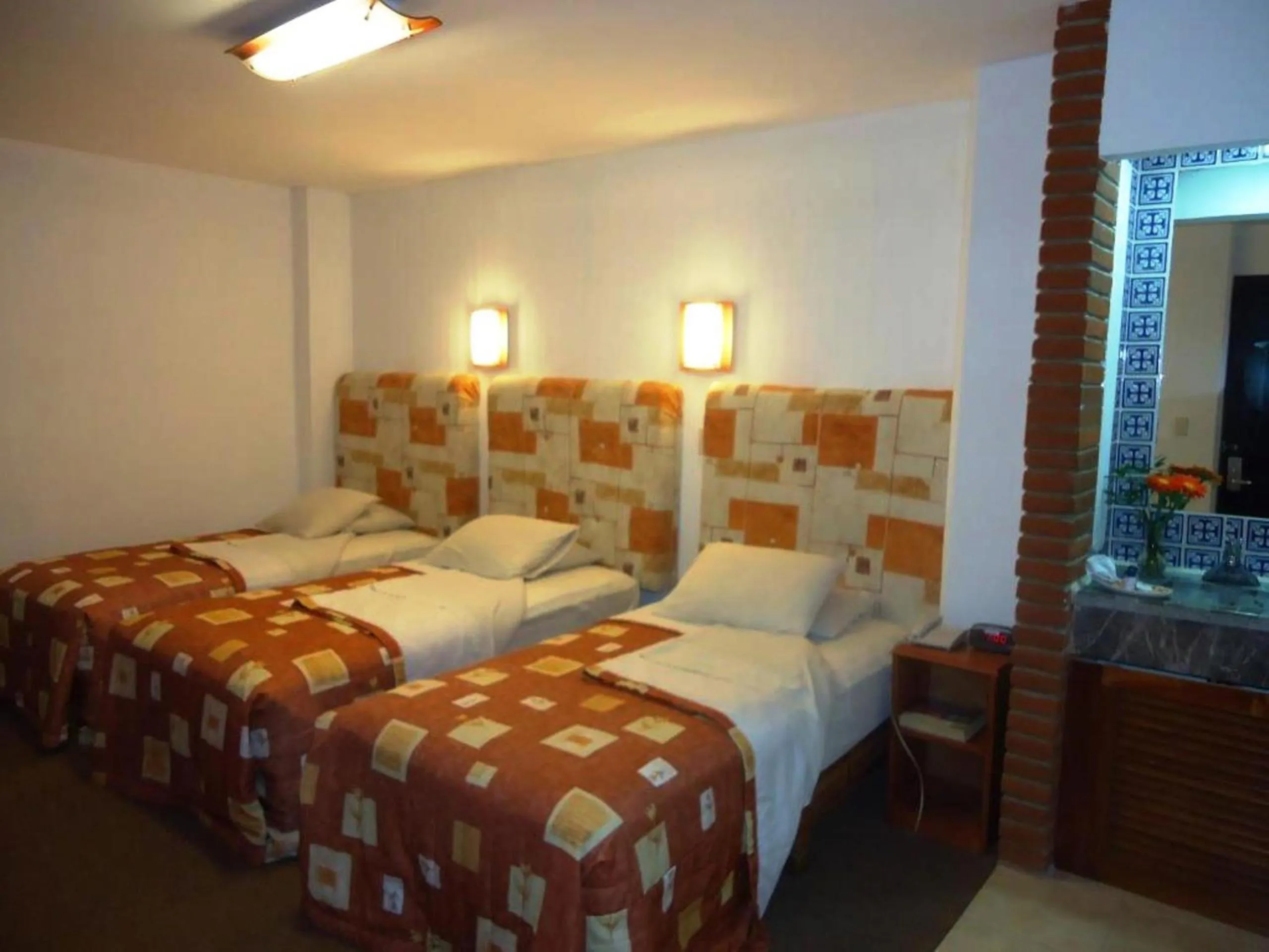 Bed in Hotel Villa de Cortez