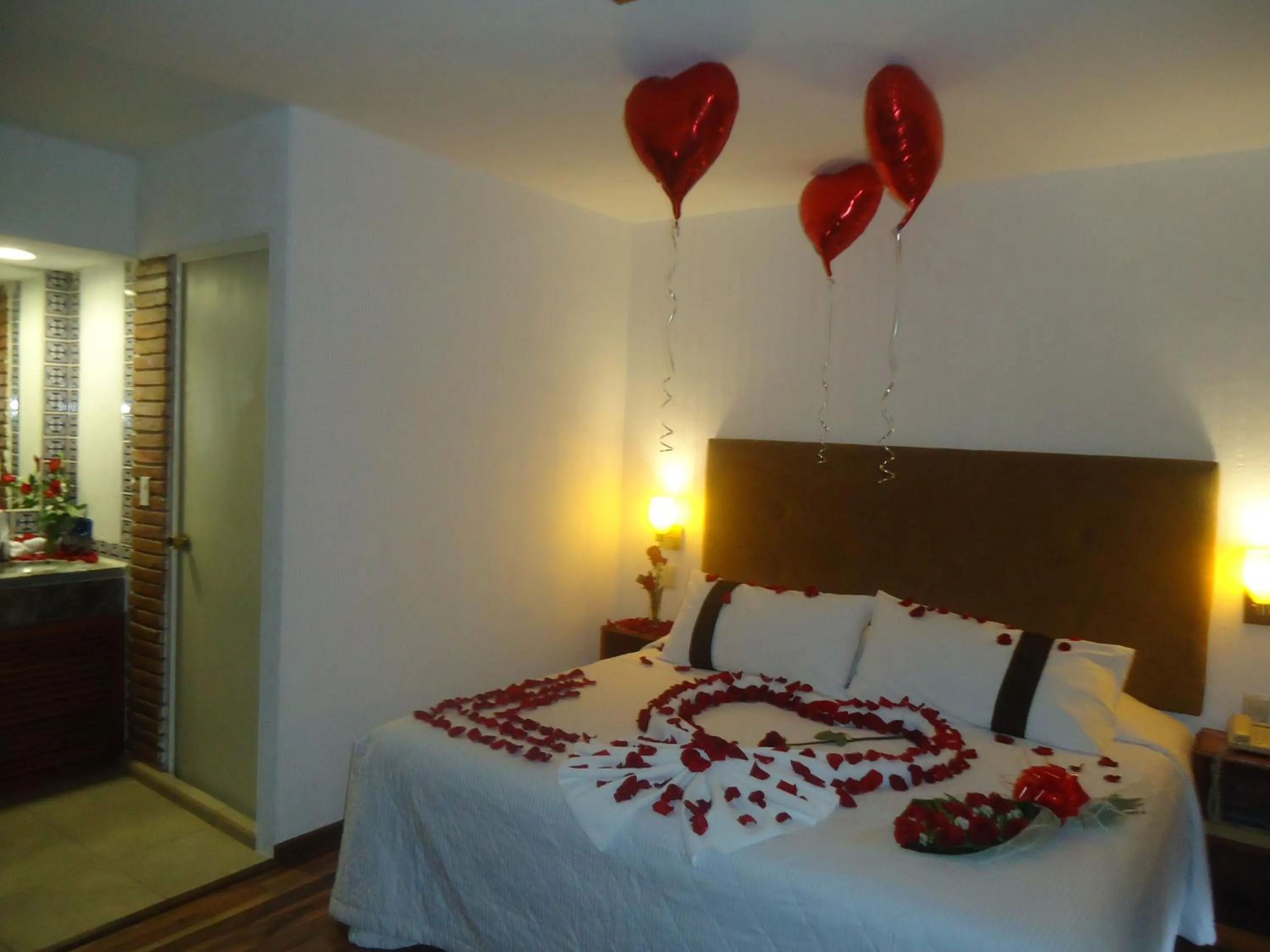 Bed in Hotel Villa de Cortez