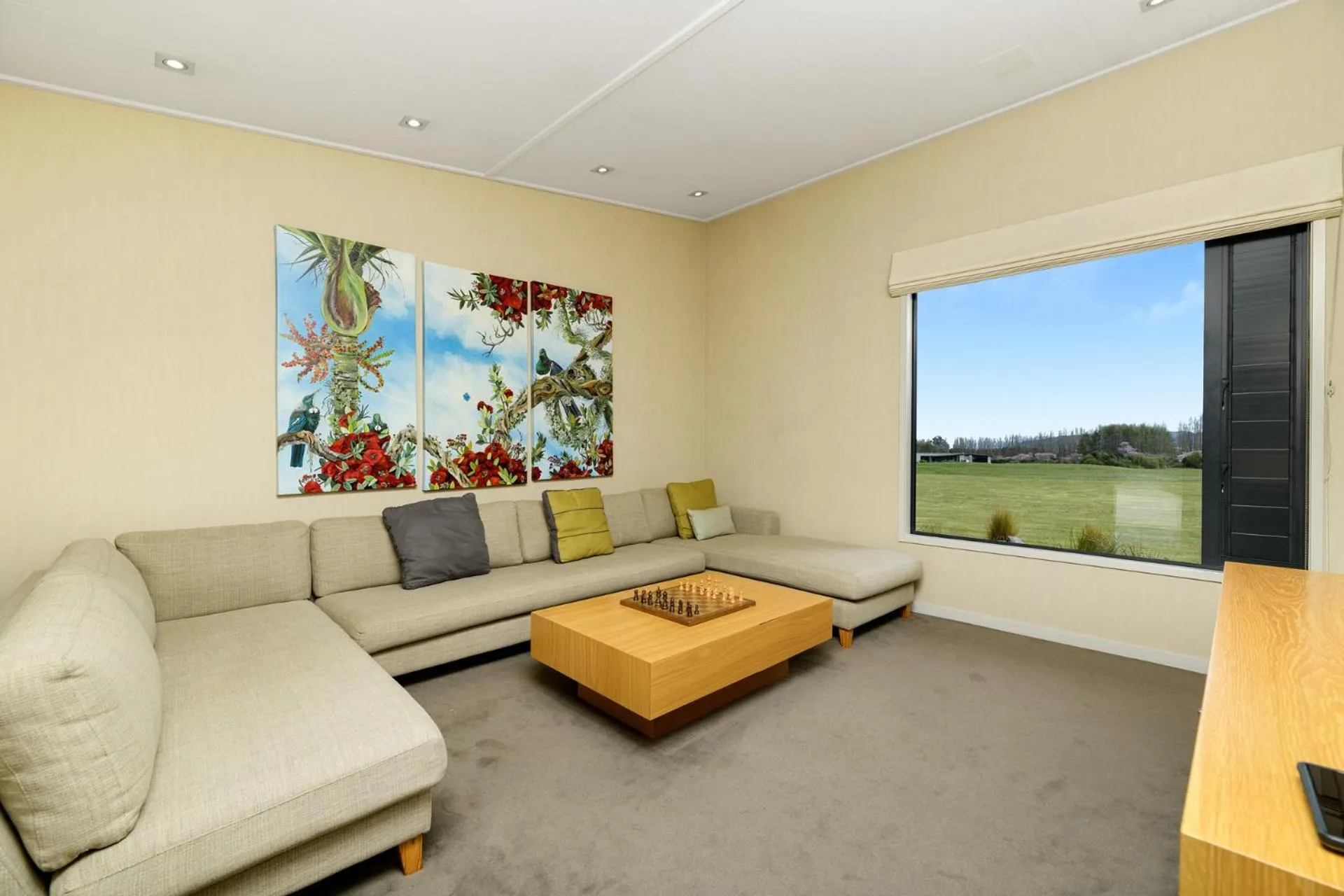 Living room in Dunalistair House at The Kinloch Club Golf Course