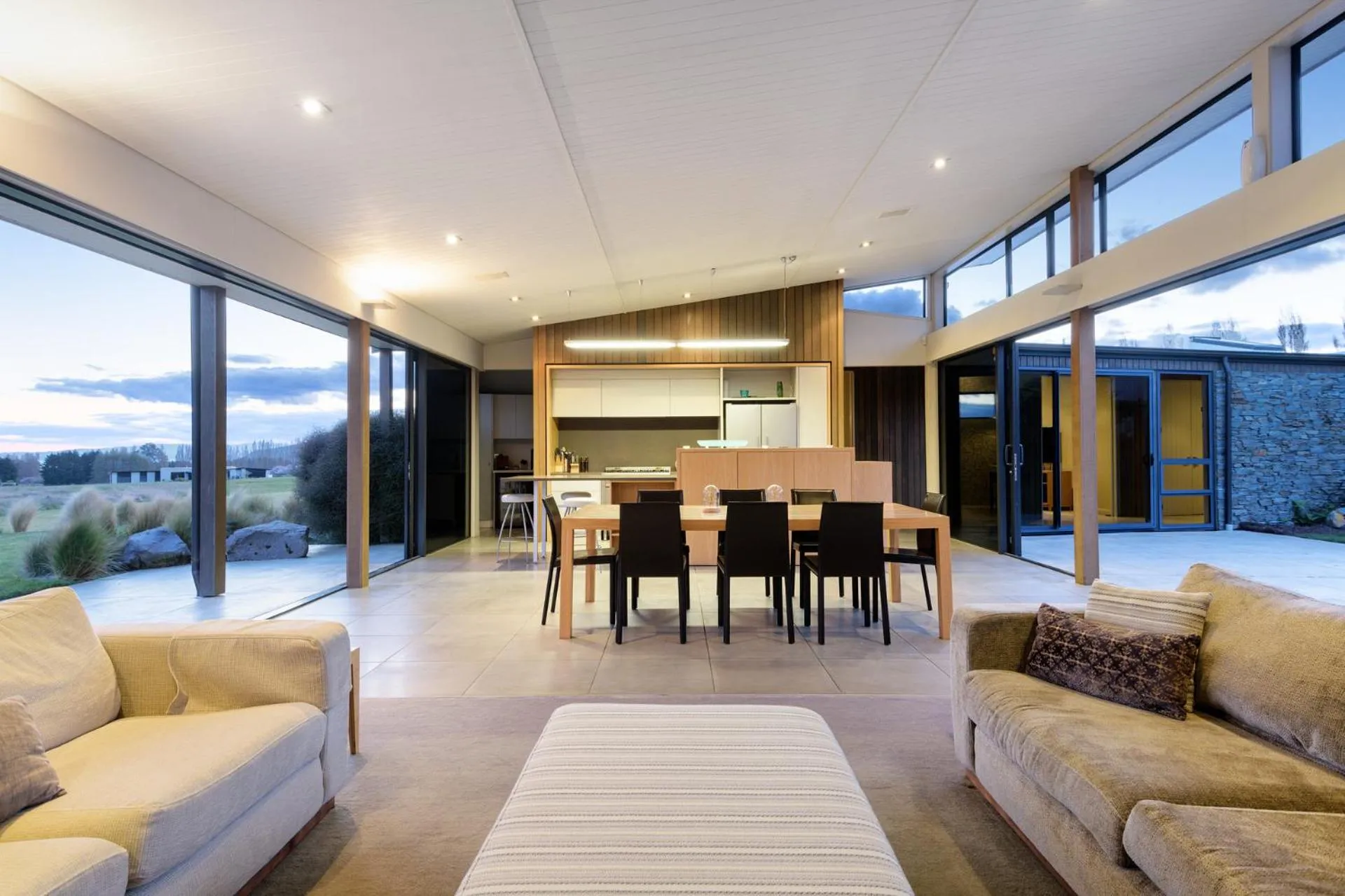 Dining area in Dunalistair House at The Kinloch Club Golf Course