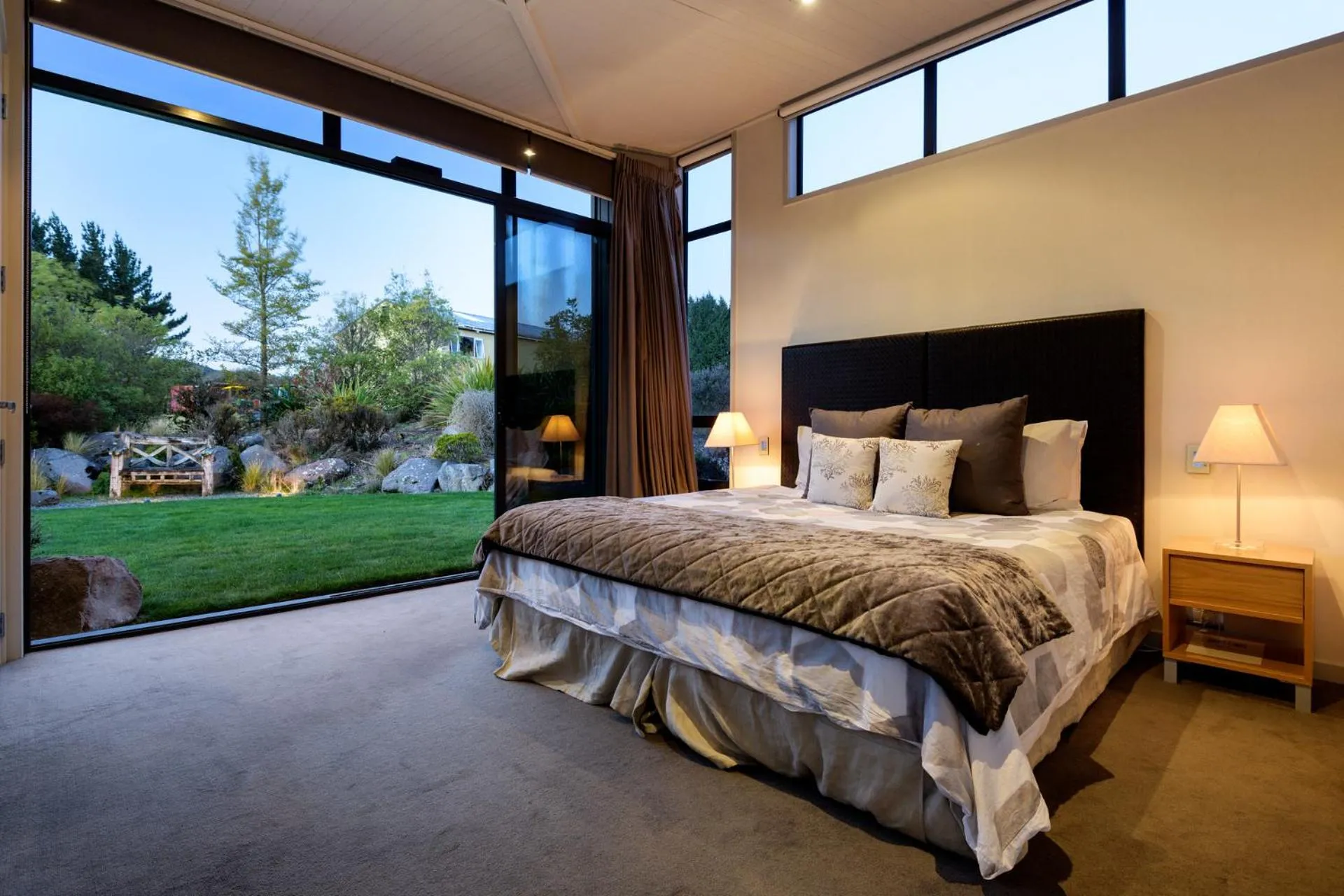 Bedroom in Dunalistair House at The Kinloch Club Golf Course